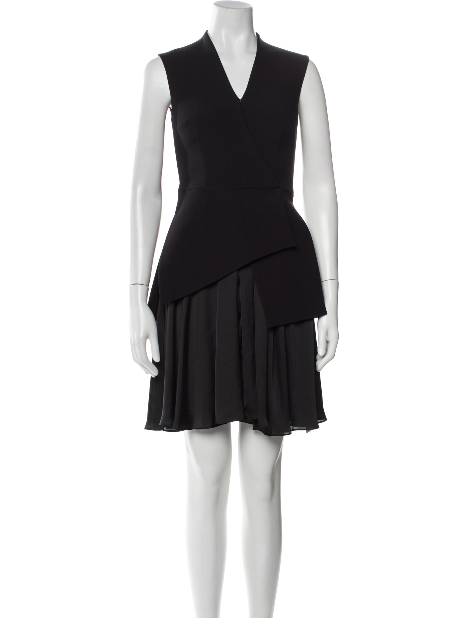 Safiyaa V-Neck Mini Dress