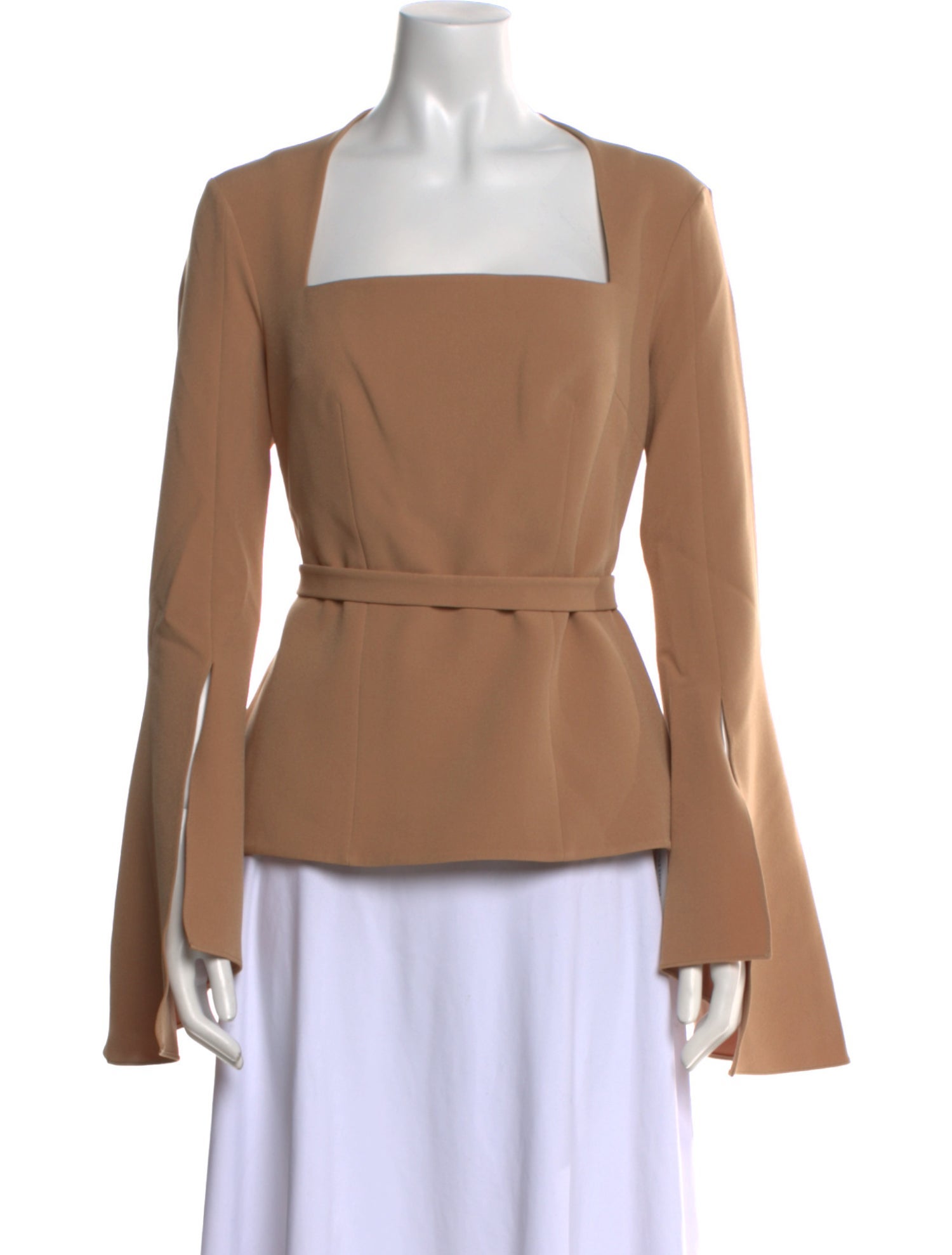 Safiyaa Square Neckline Long Sleeve Top w/ Tags