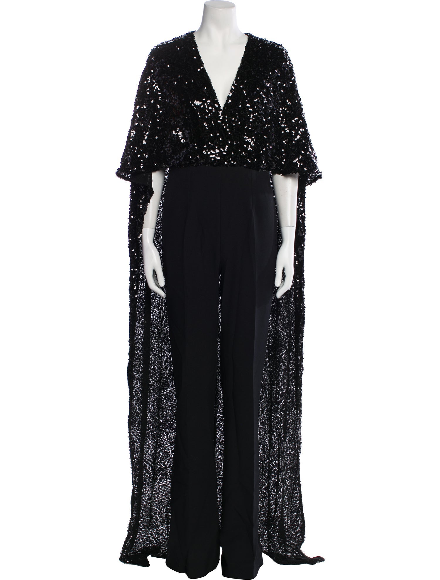 Safiyaa V-Neck Jumpsuit