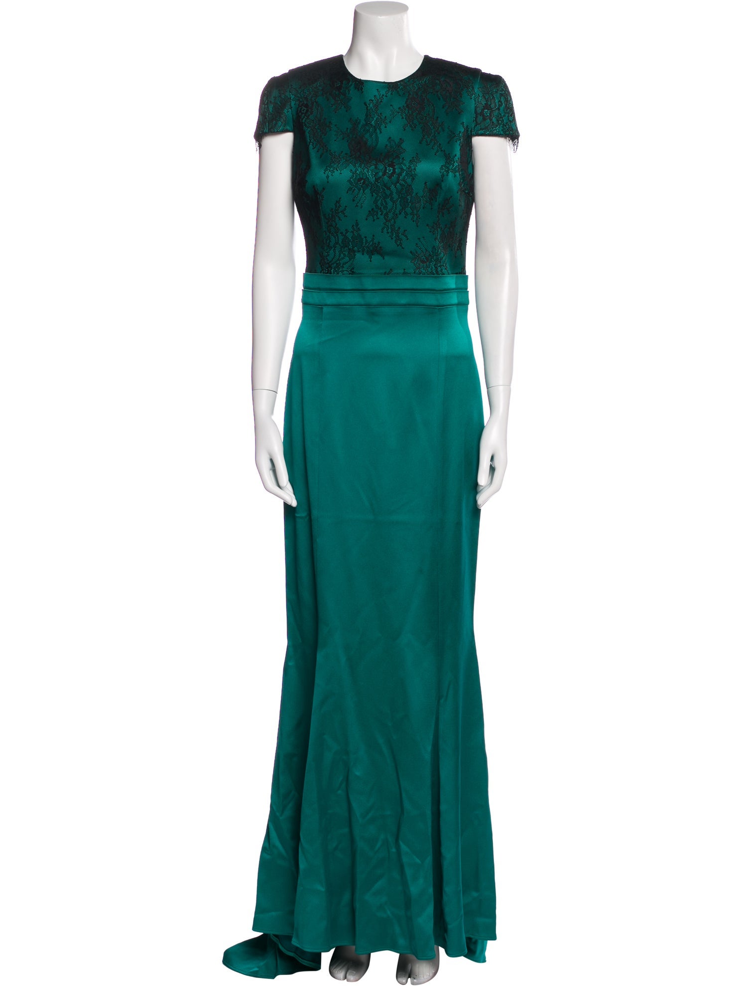 Safiyaa Crew Neck Long Dress