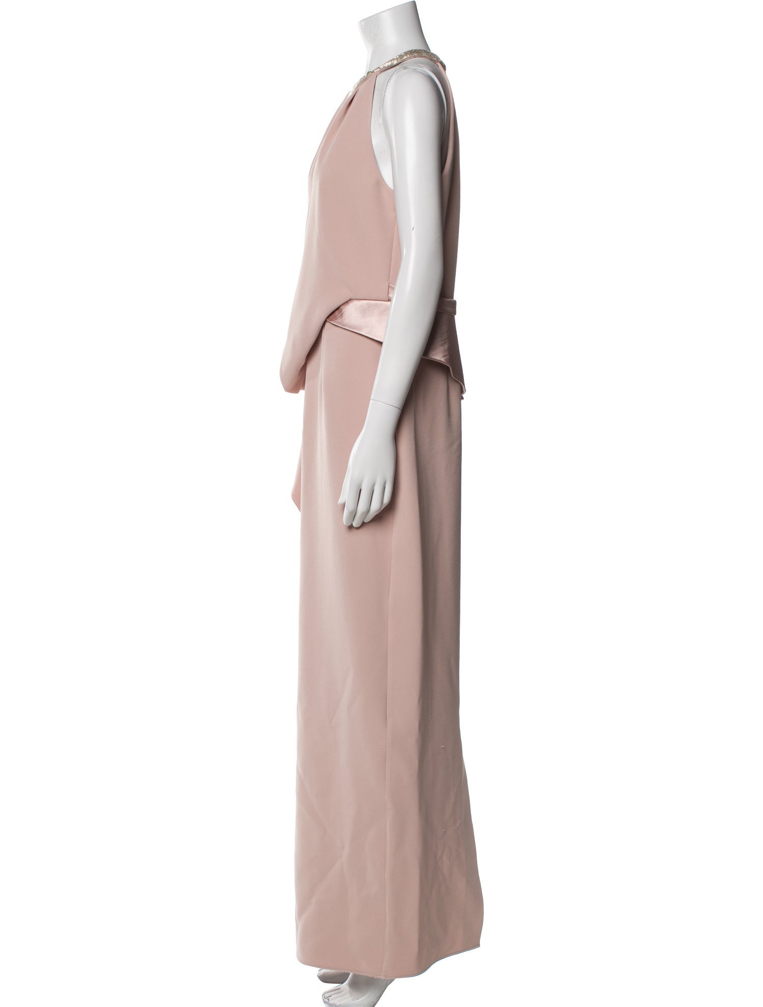 Safiyaa Halterneck Long Dress