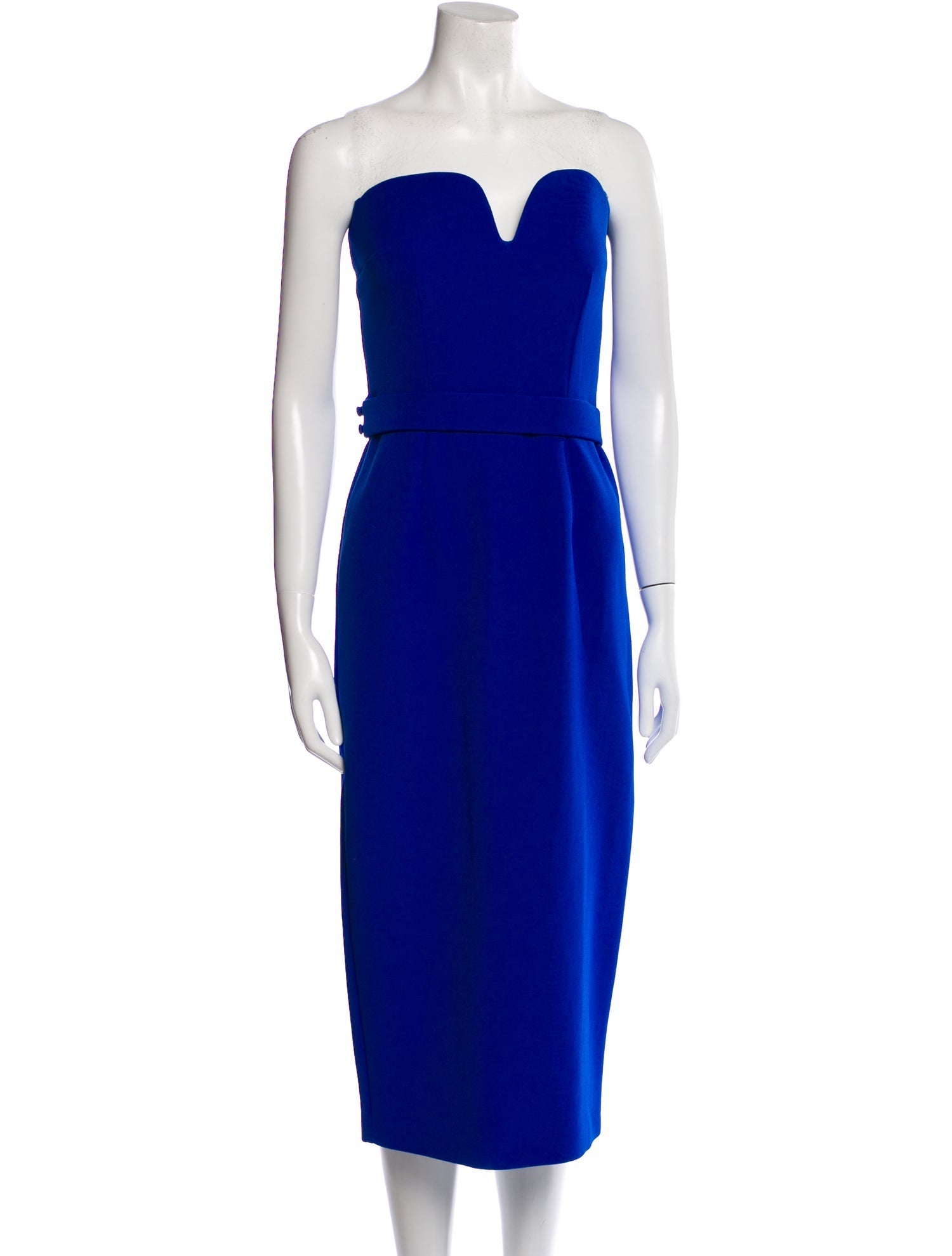 Safiyaa Strapless Midi Length Dress w/ Tags