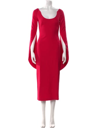 Safiyaa Scoop Neck Long Dress