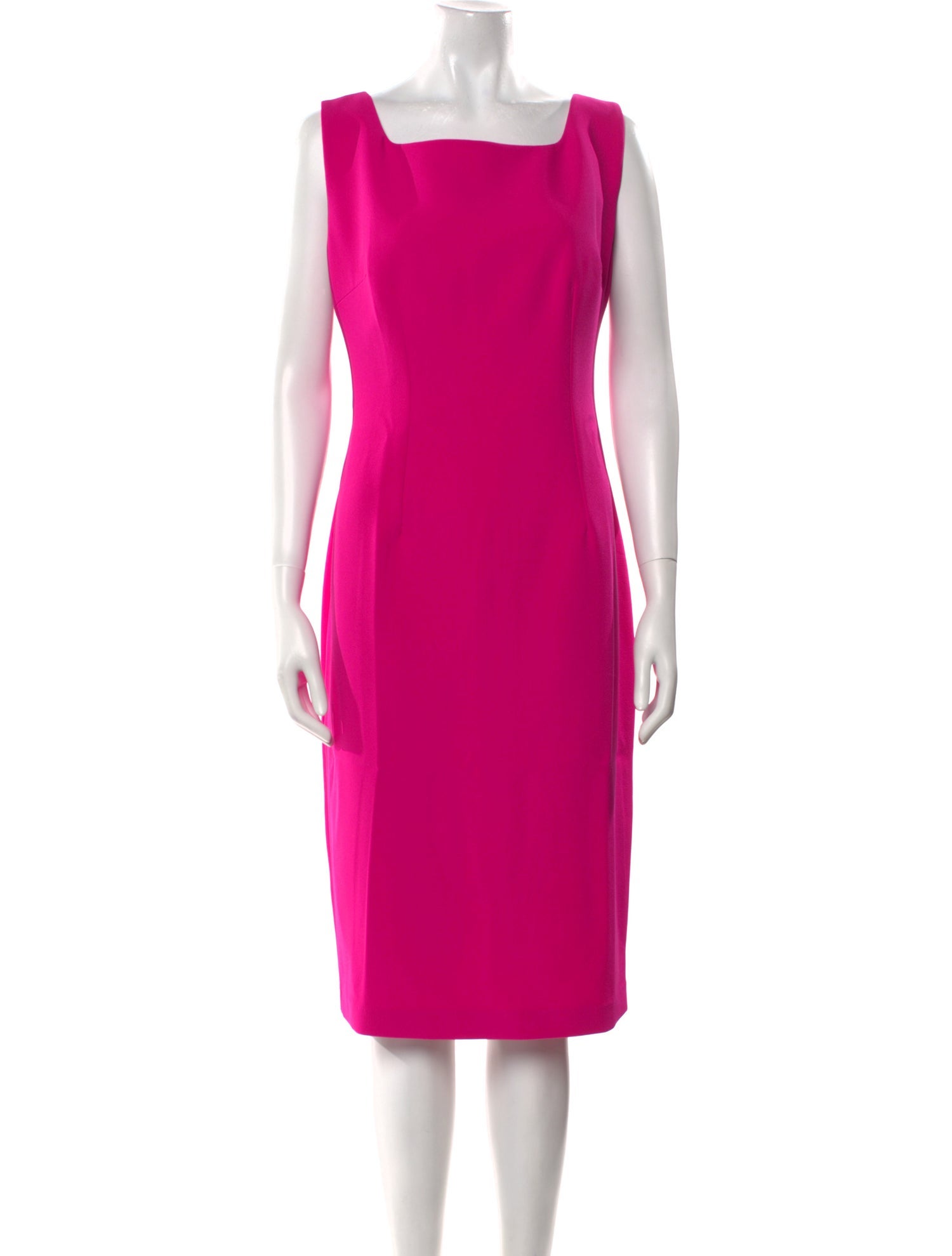 Safiyaa Square Neckline Midi Length Dress w/ Tags