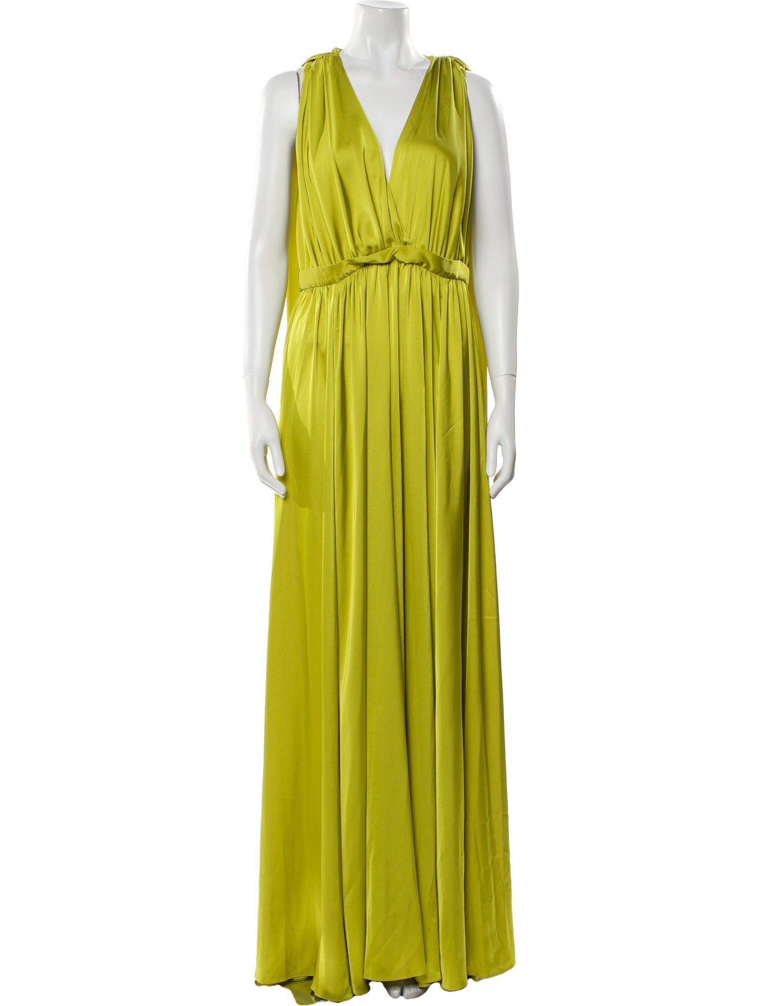 Safiyaa V-Neck Long Dress w/ Tags