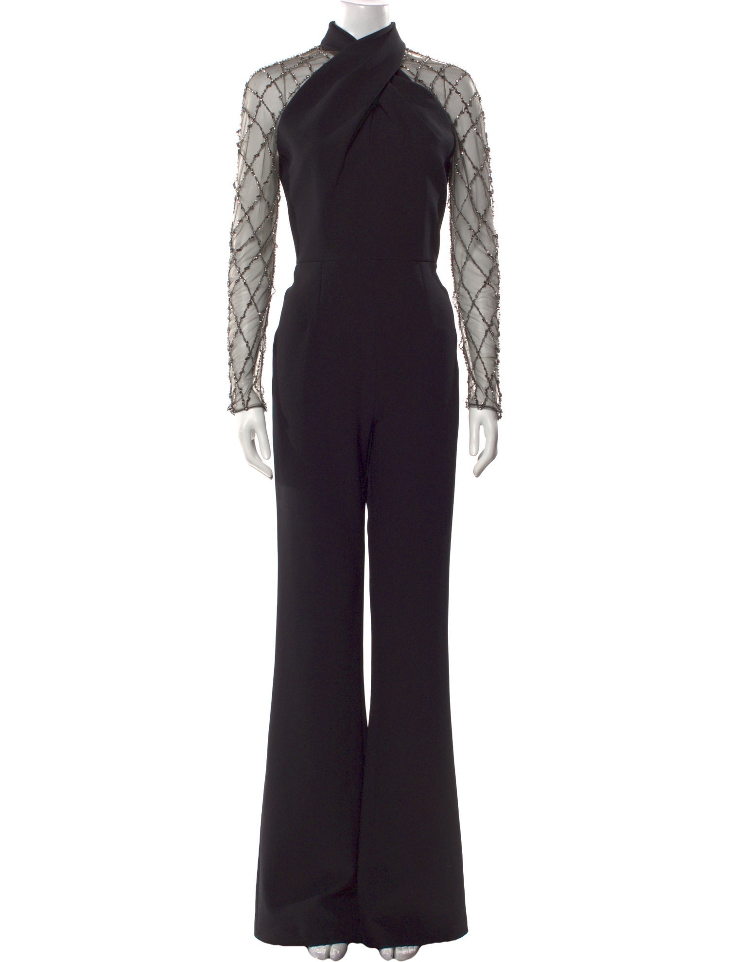 Safiyaa Mock Neck Jumpsuit w/ Tags
