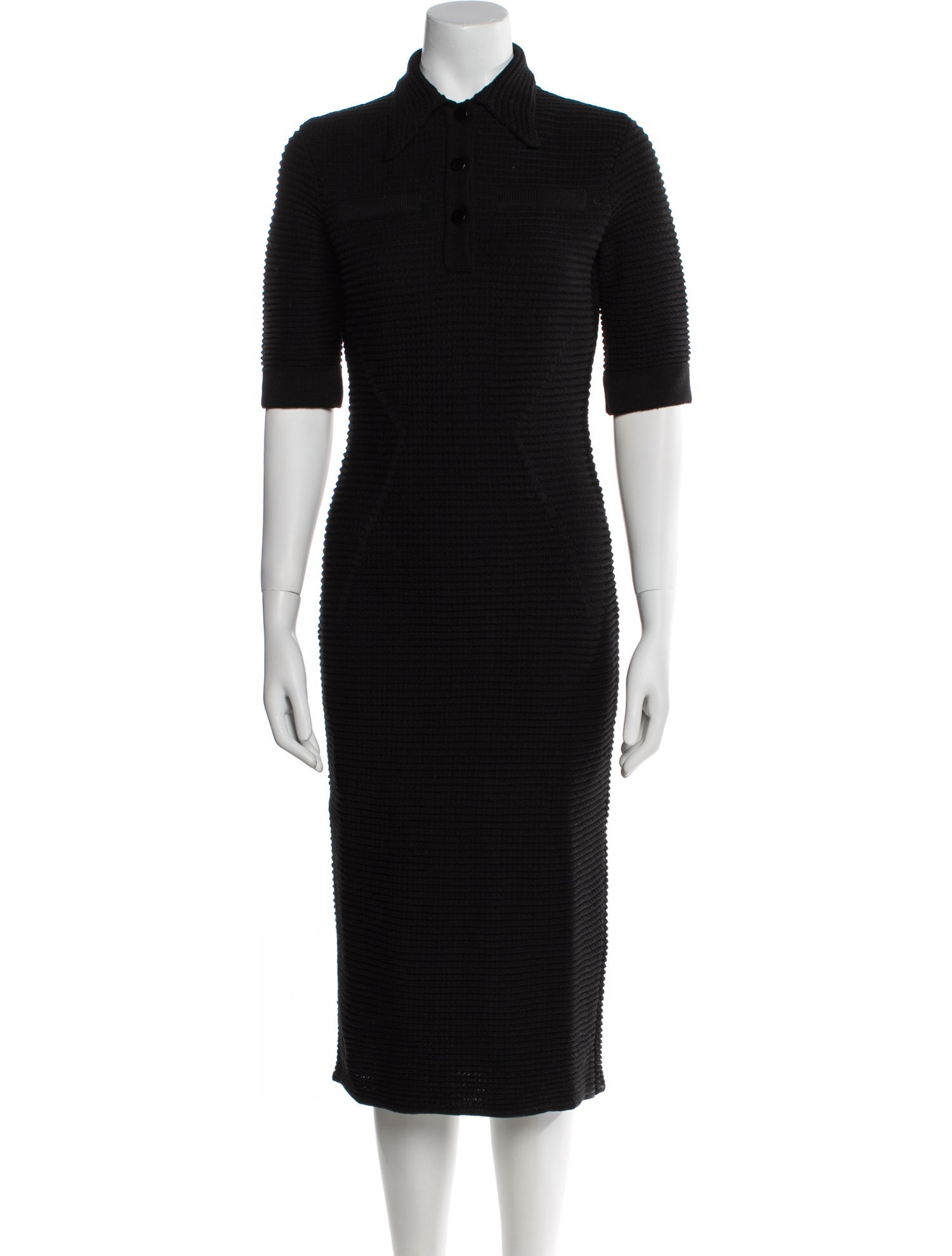 Safiyaa Mock Neck Midi Length Dress w/ Tags