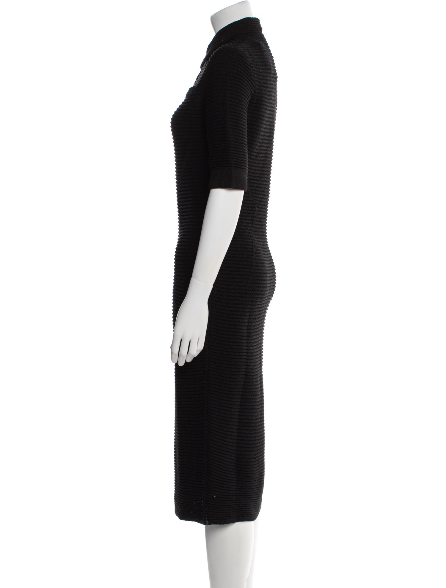 Safiyaa Mock Neck Midi Length Dress w/ Tags