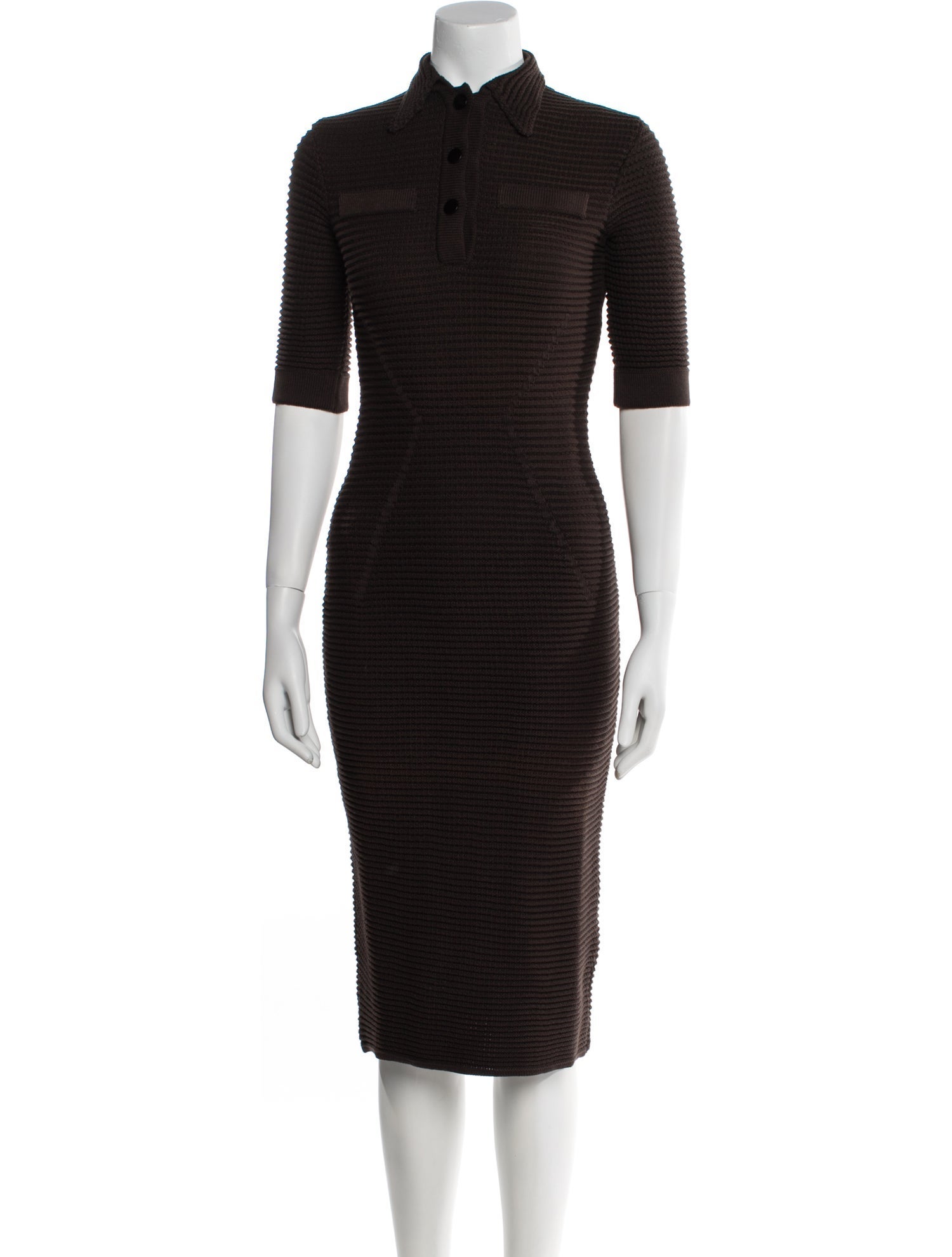 Safiyaa Mock Neck Knee-Length Dress w/ Tags