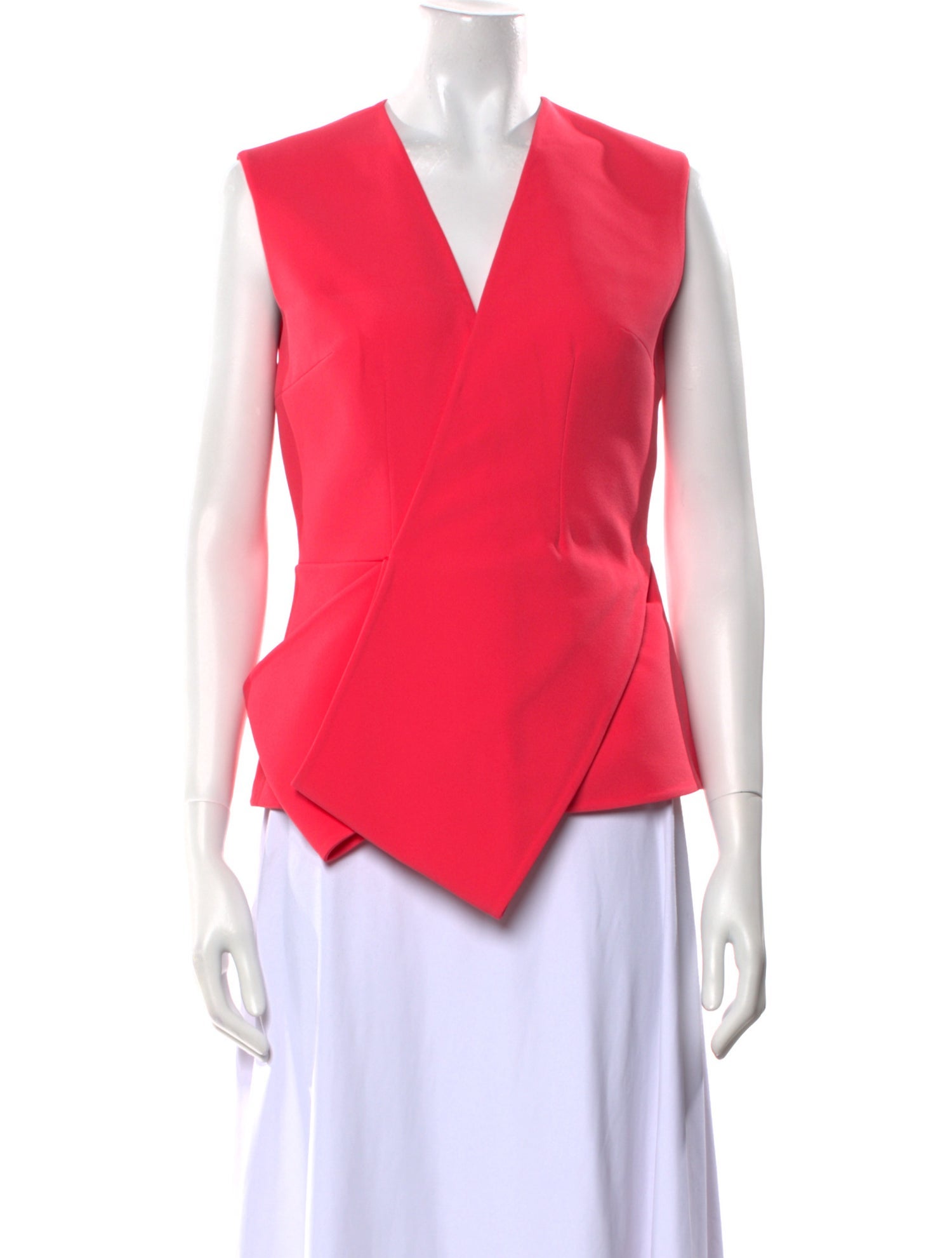 Safiyaa V-Neck Sleeveless Blouse w/ Tags