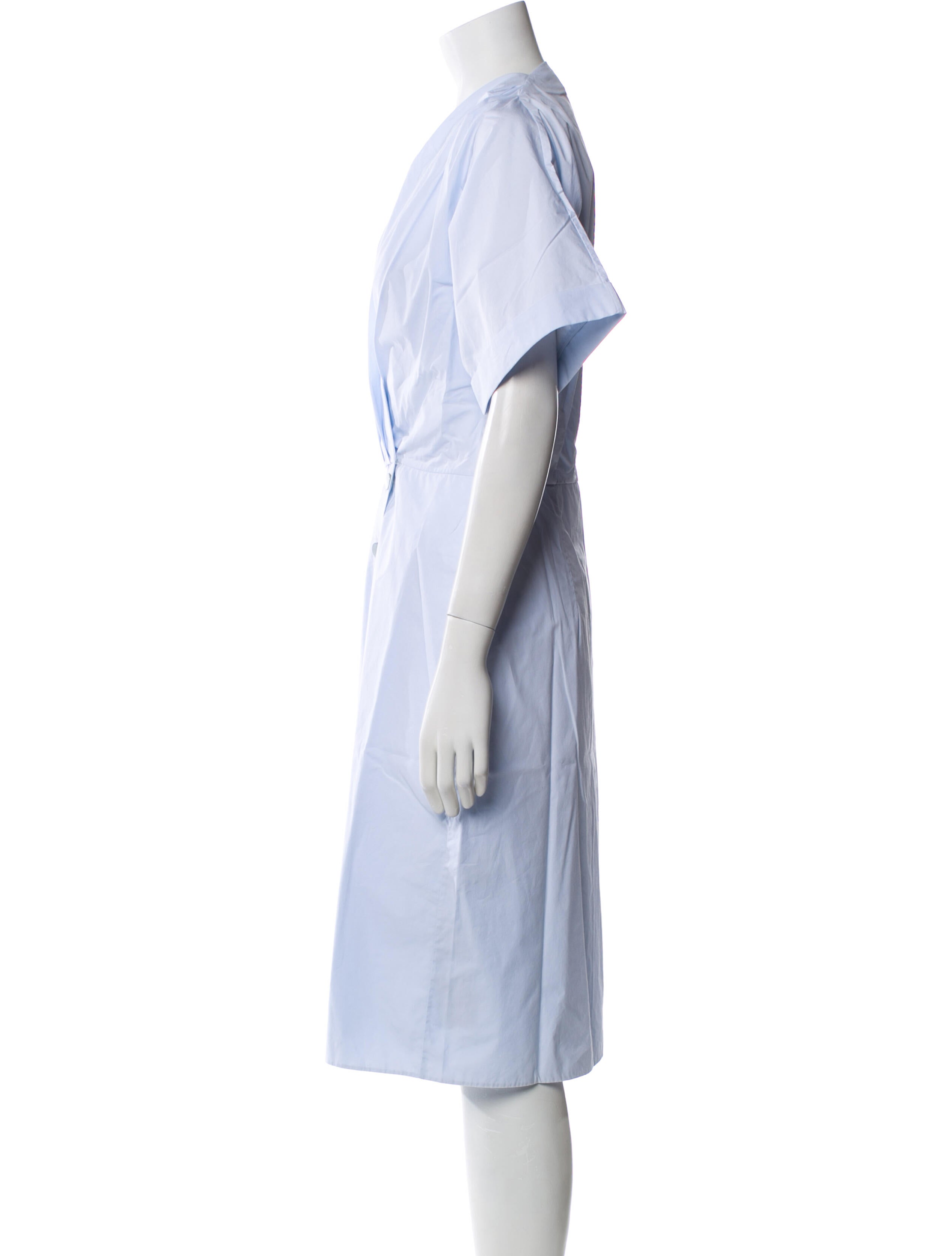 Safiyaa V-Neck Midi Length Dress