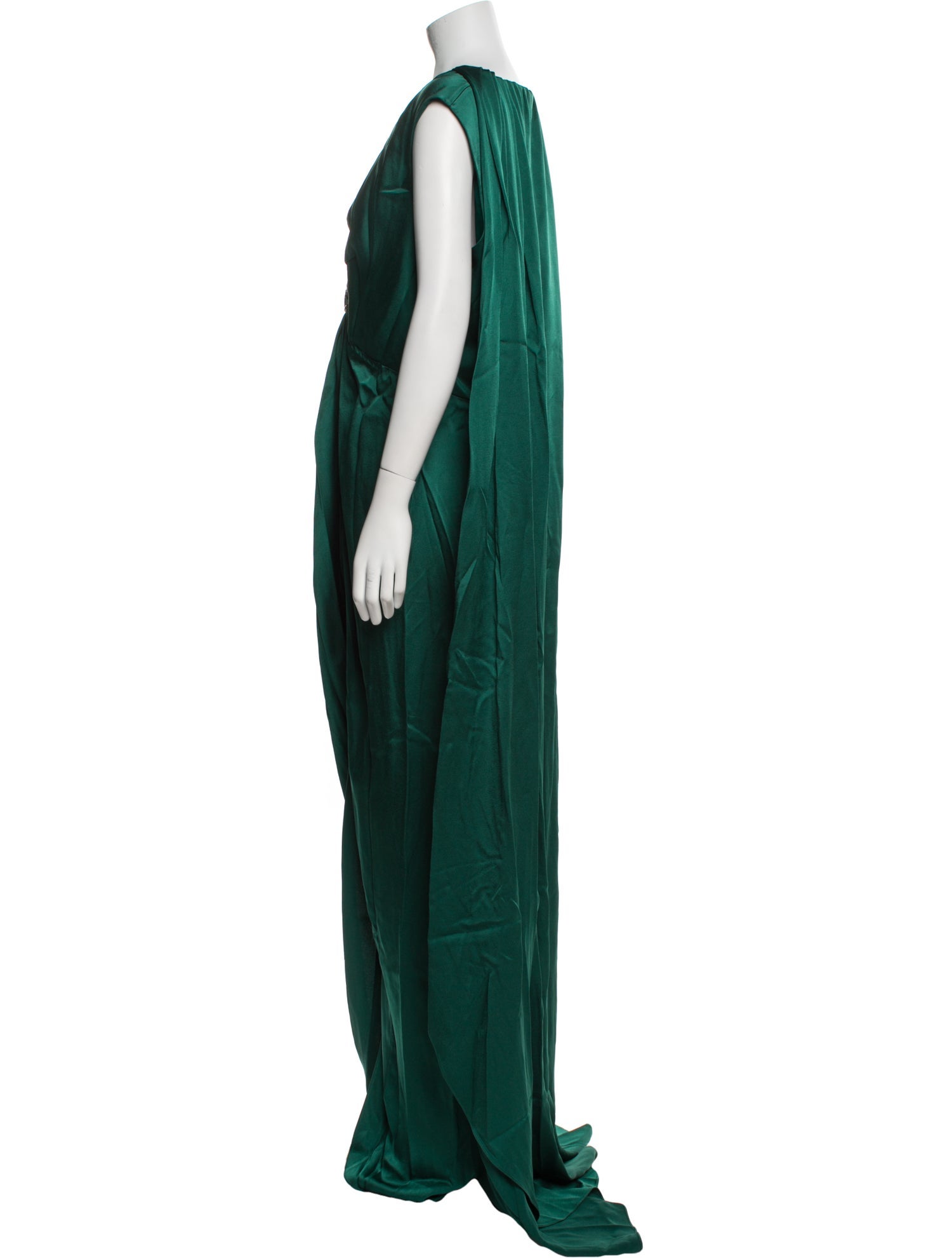 Safiyaa V-Neck Long Dress w/ Tags