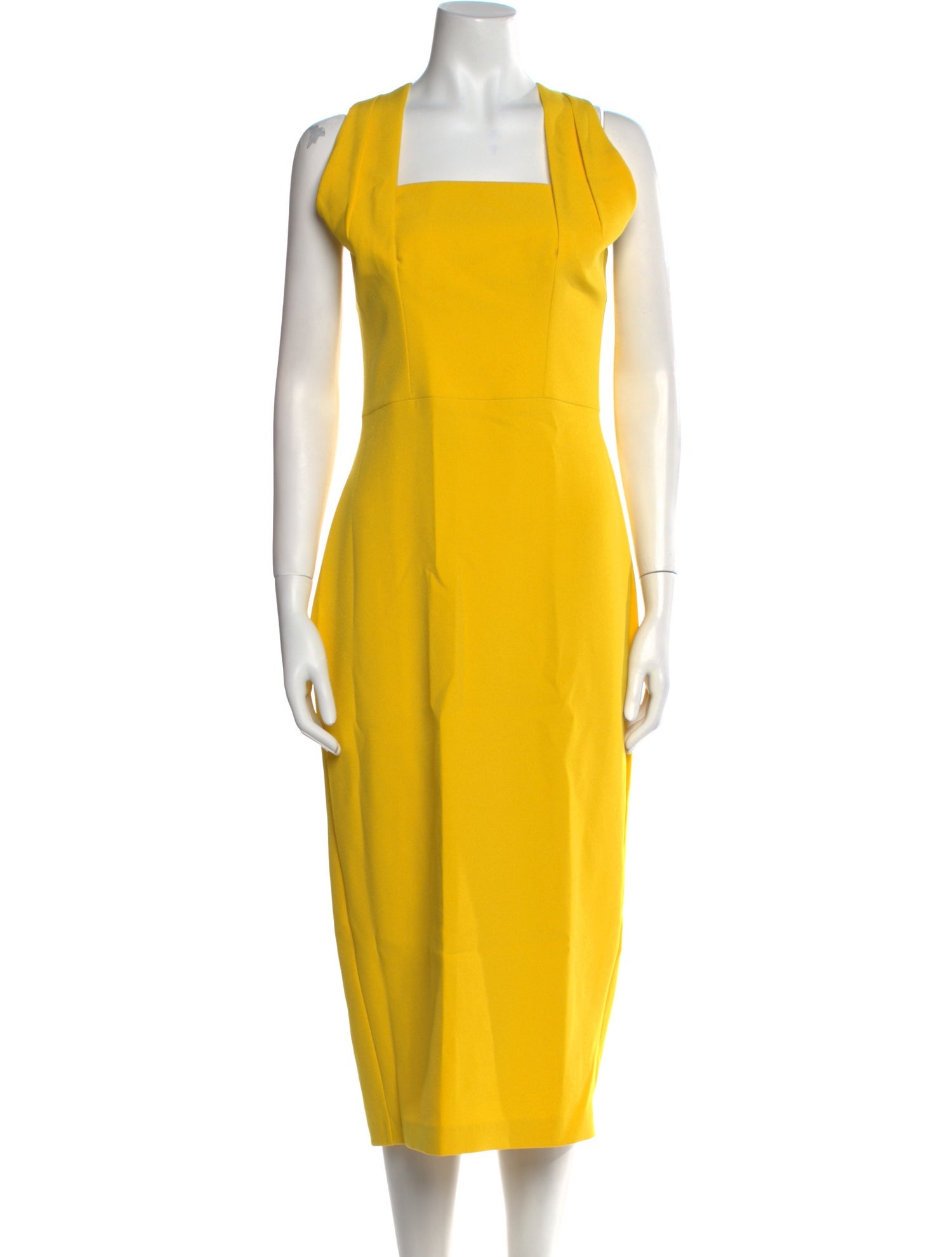 Safiyaa Square Neckline Long Dress w/ Tags