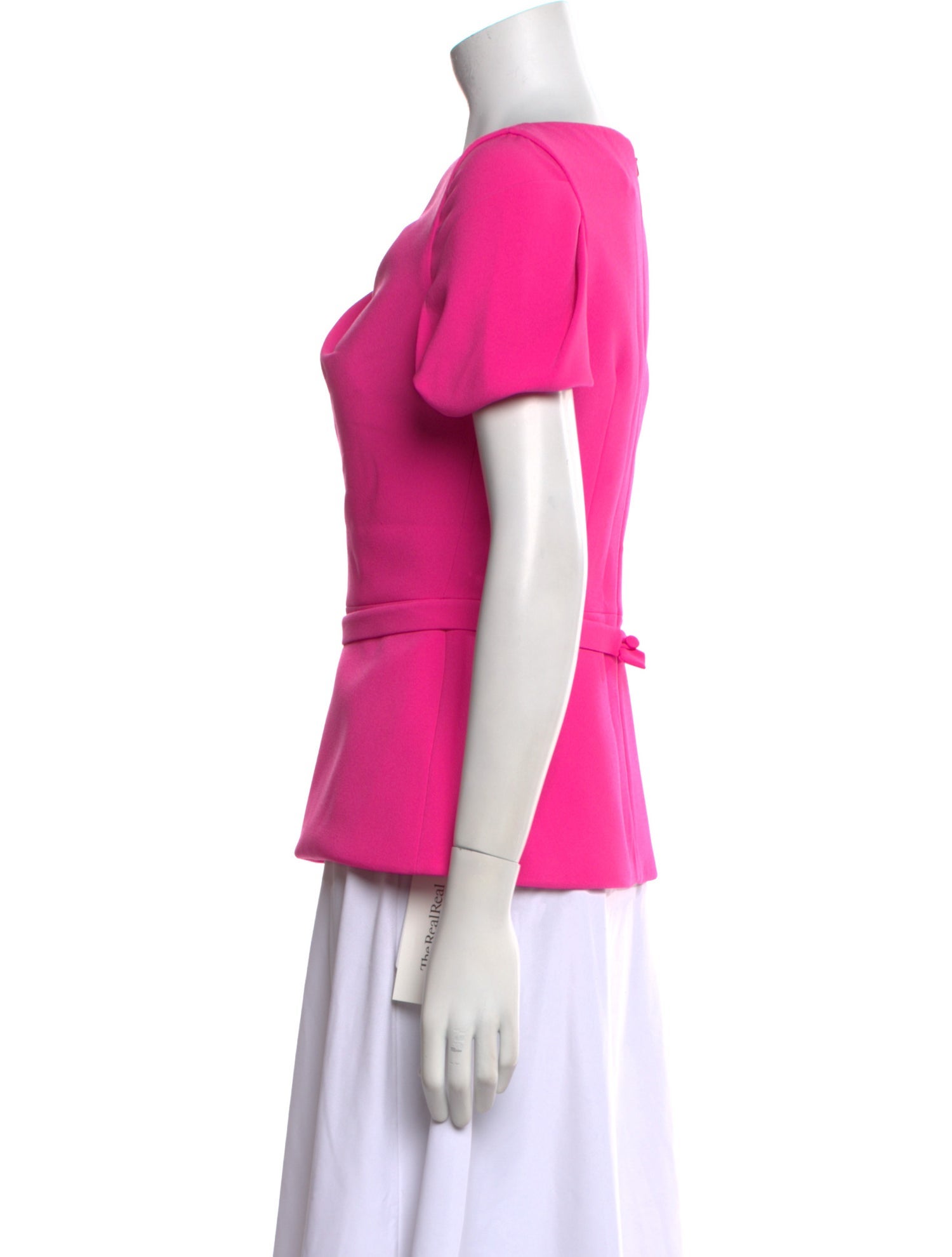 Safiyaa Asymmetrical Short Sleeve Top w/ Tags