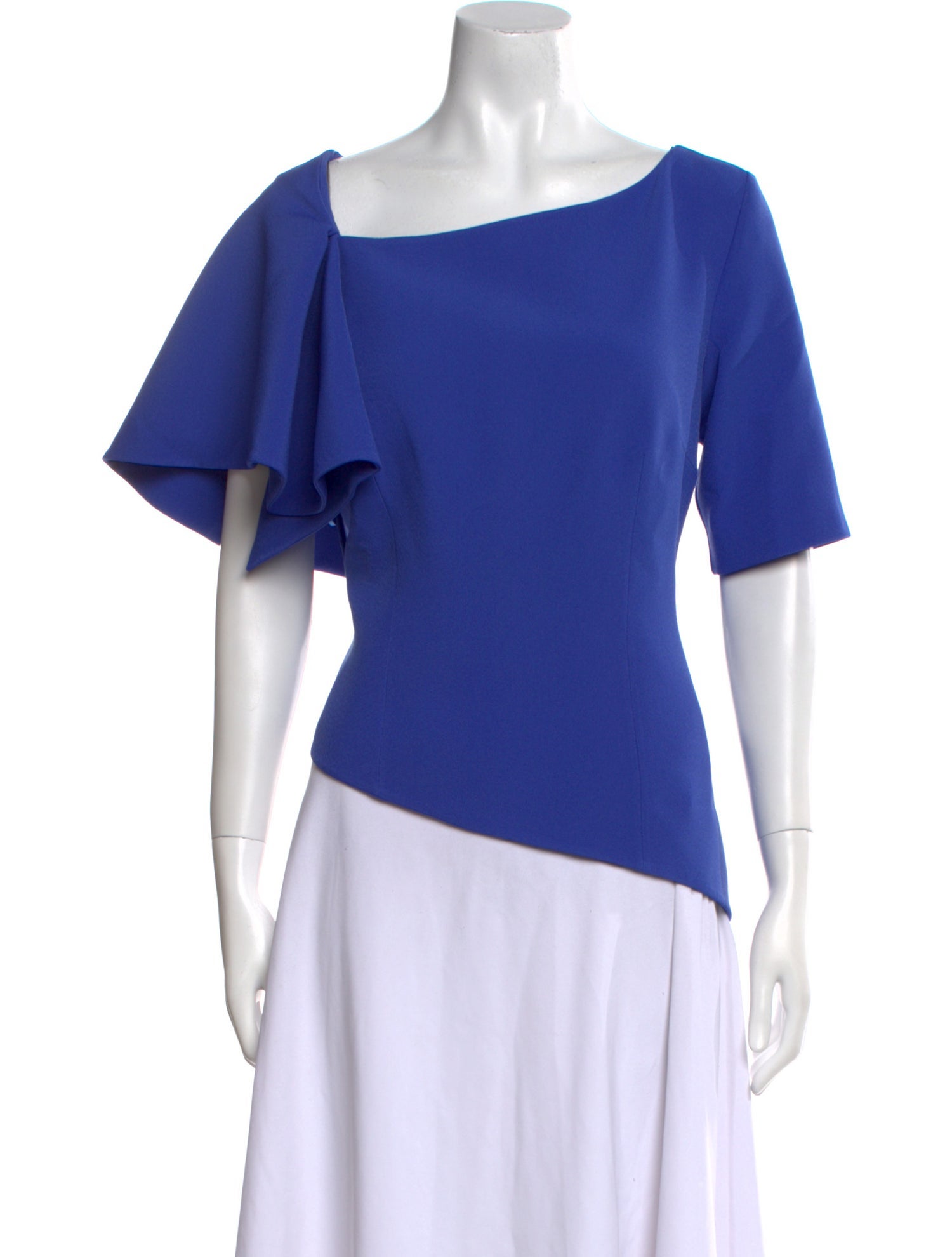 Safiyaa Asymmetrical Short Sleeve Top w/ Tags