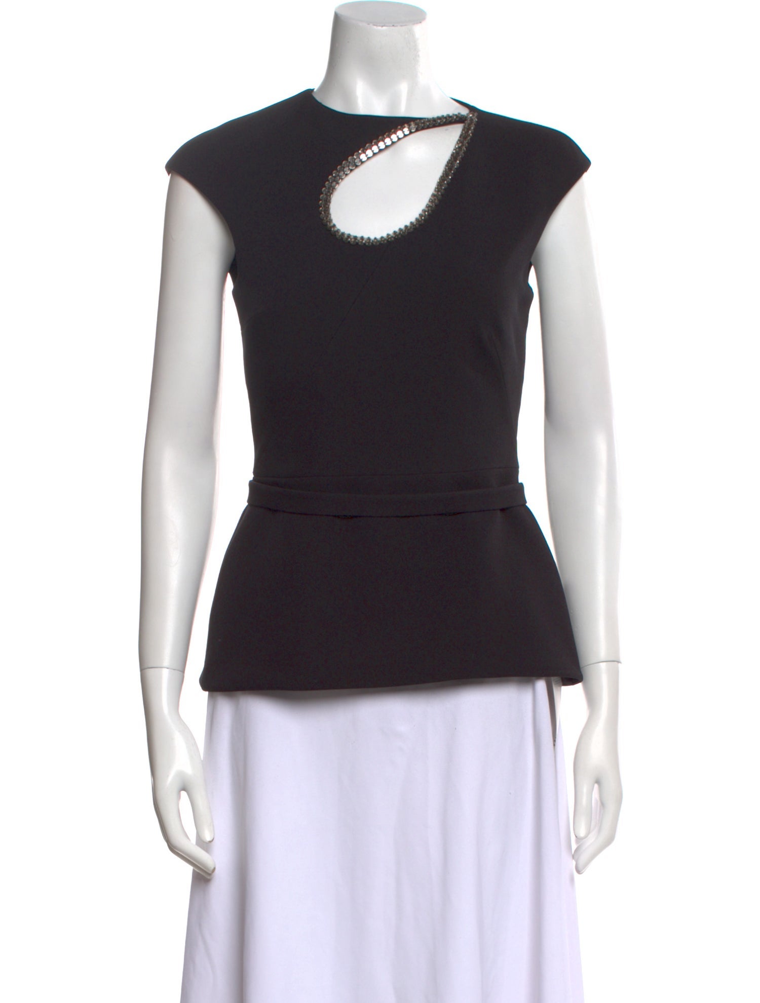 Safiyaa Crew Neck Short Sleeve Top w/ Tags