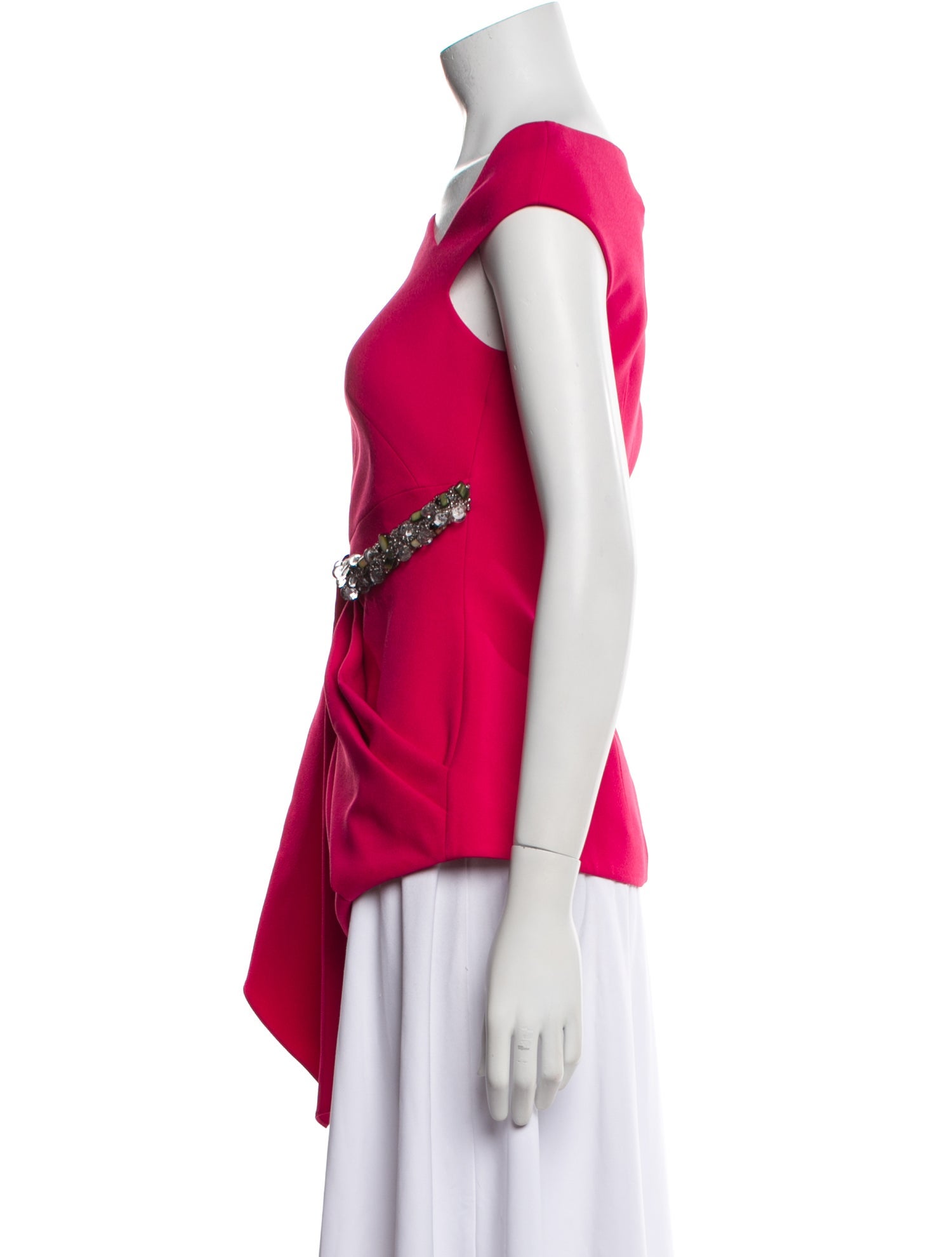 Safiyaa Square Neckline Sleeveless Tunic w/ Tags