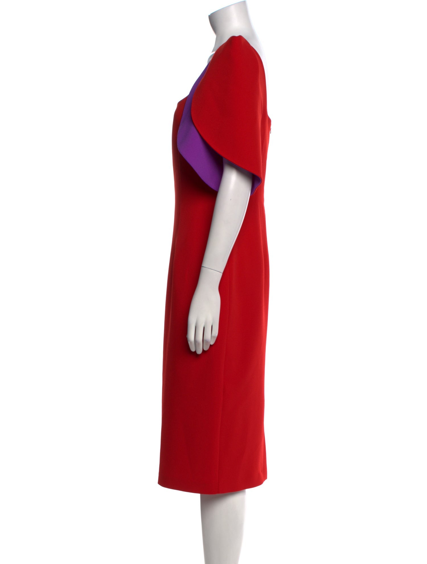 Safiyaa Square Neckline Midi Length Dress w/ Tags