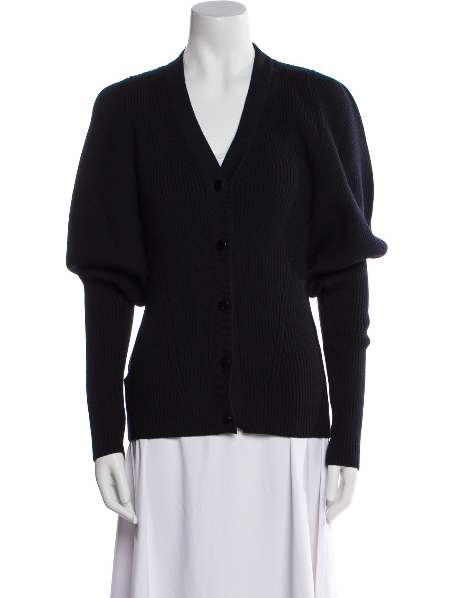 Safiyaa Merino Wool Plunge Neckline Sweater w/ Tags