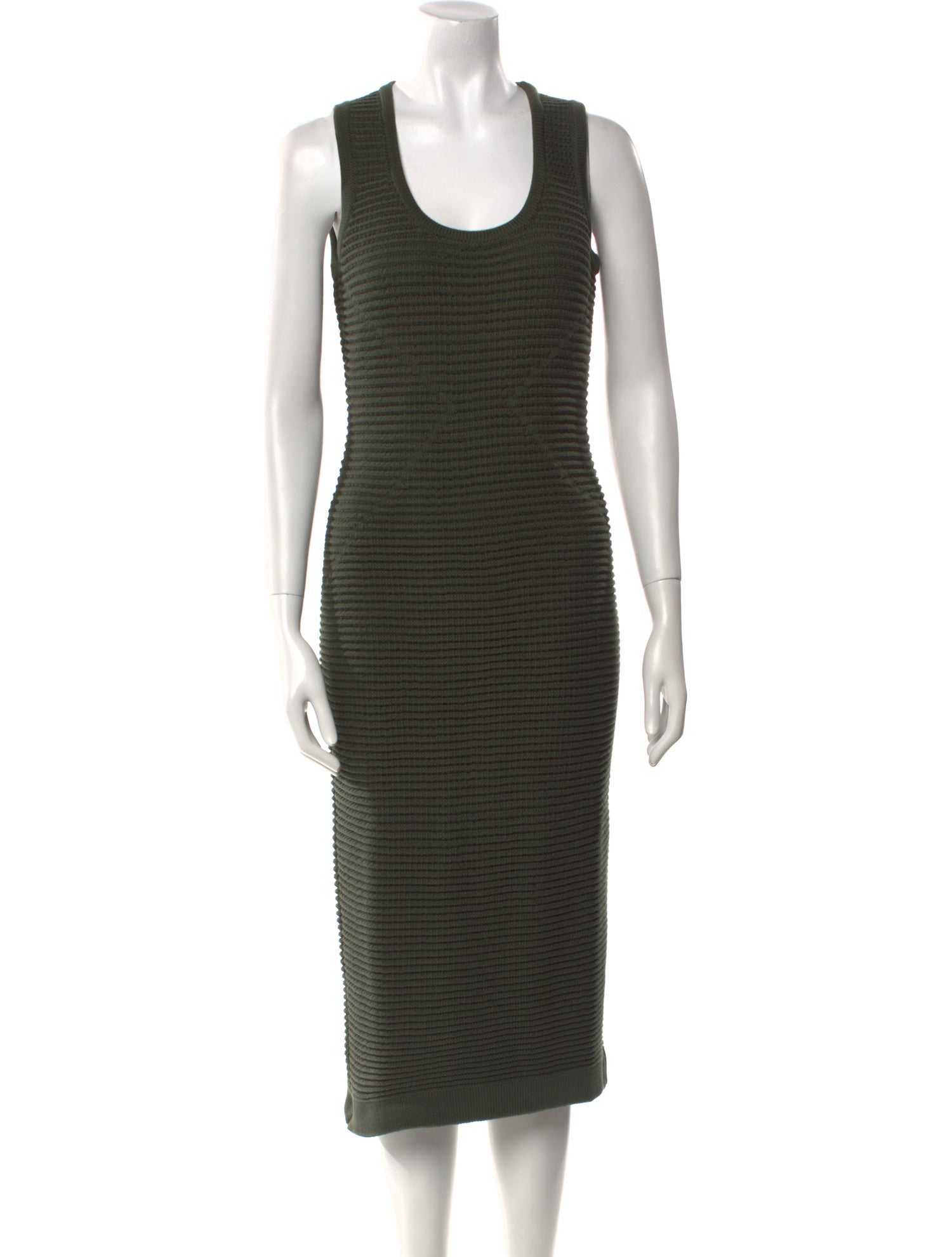 Safiyaa Scoop Neck Midi Length Dress