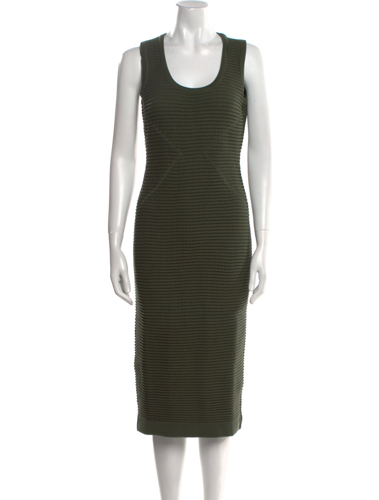 Safiyaa Scoop Neck Midi Length Dress