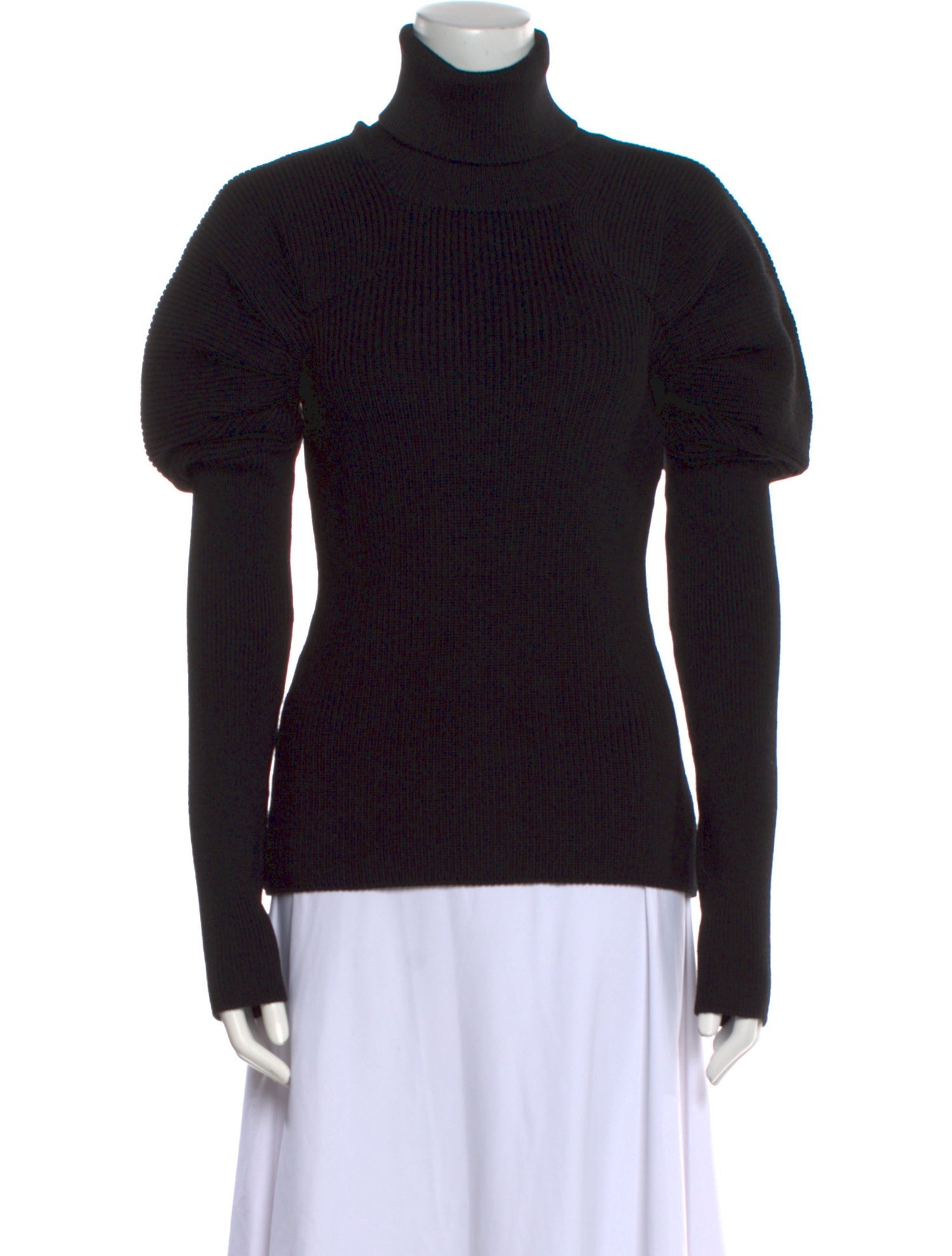Safiyaa Merino Wool Turtleneck Sweater