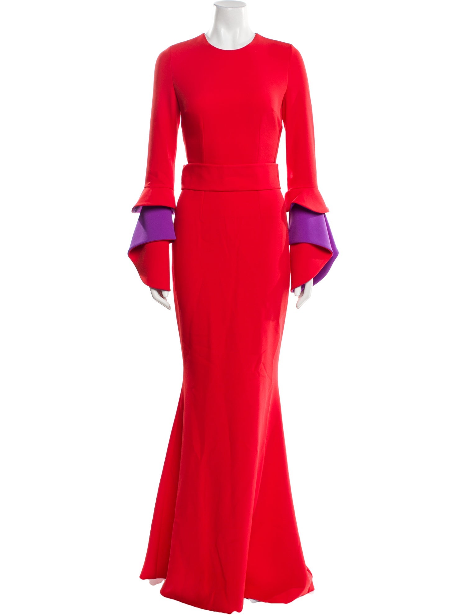 Safiyaa Crew Neck Long Dress