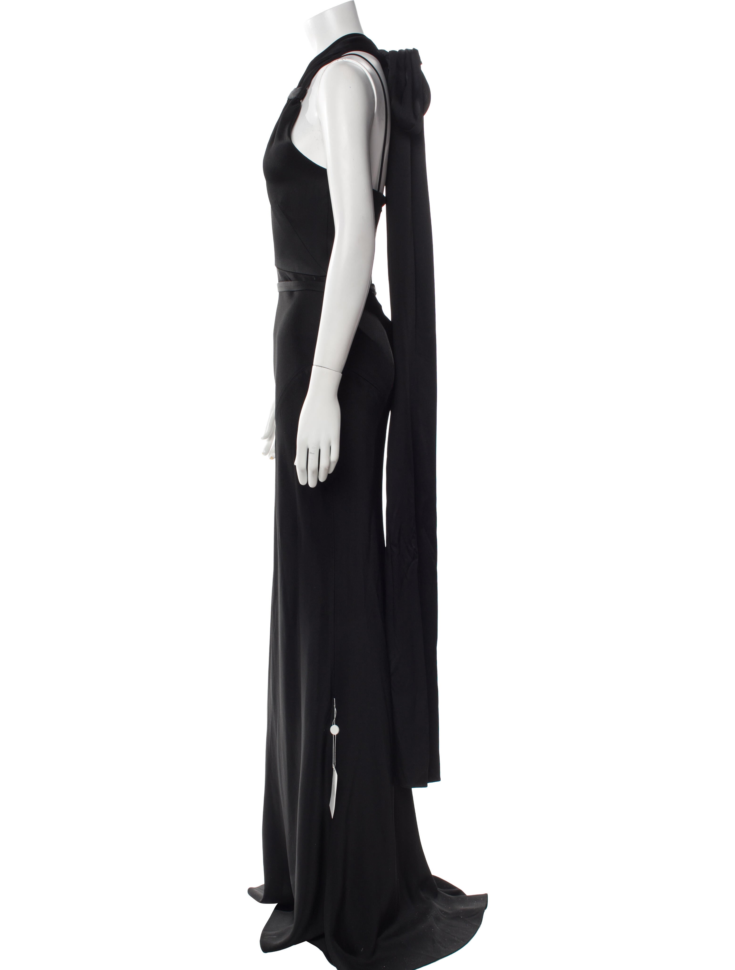Safiyaa Halterneck Long Dress