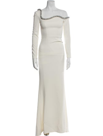 Safiyaa One-Shoulder Long Dress