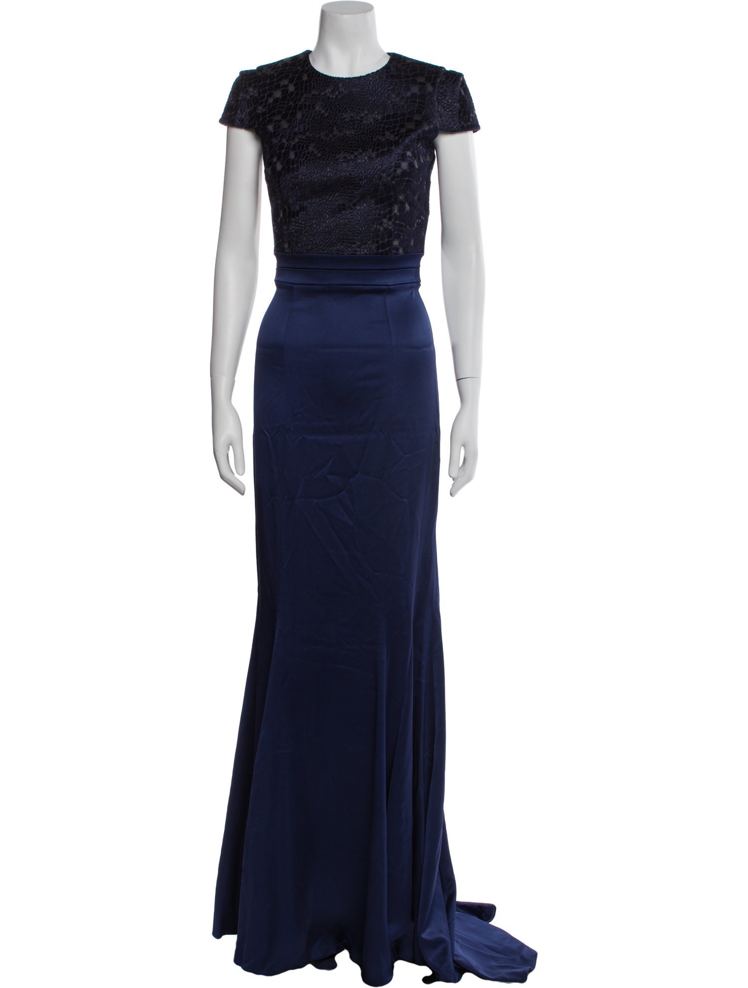 Safiyaa Crew Neck Long Dress