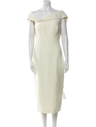 Safiyaa One-Shoulder Midi Length Dress