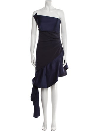 Safiyaa One-Shoulder Mini Dress