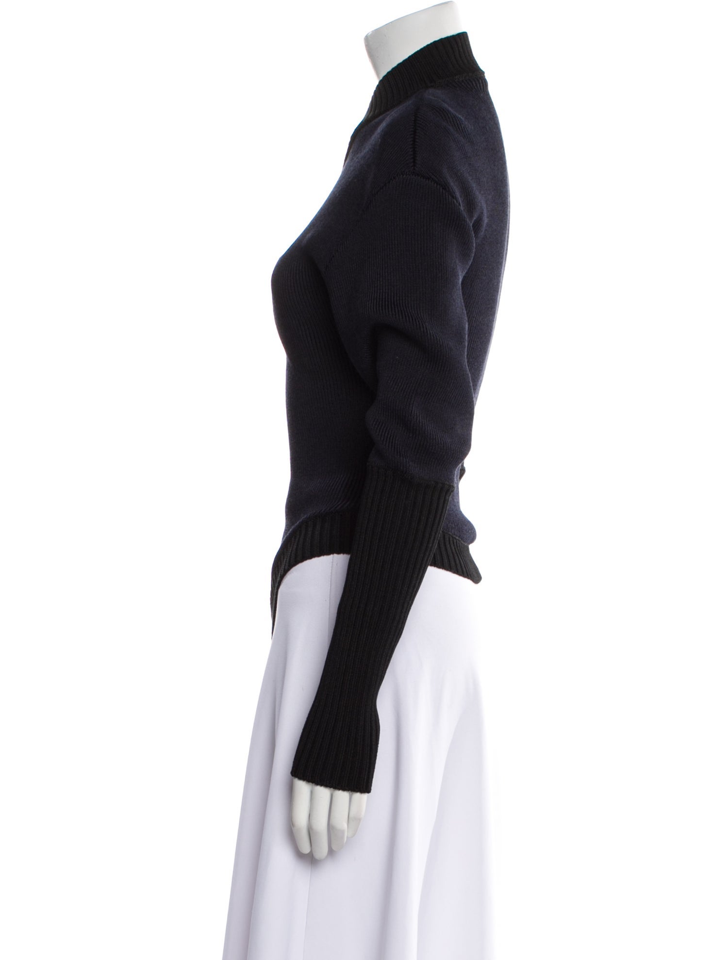 Safiyaa Mock Neck Sweater