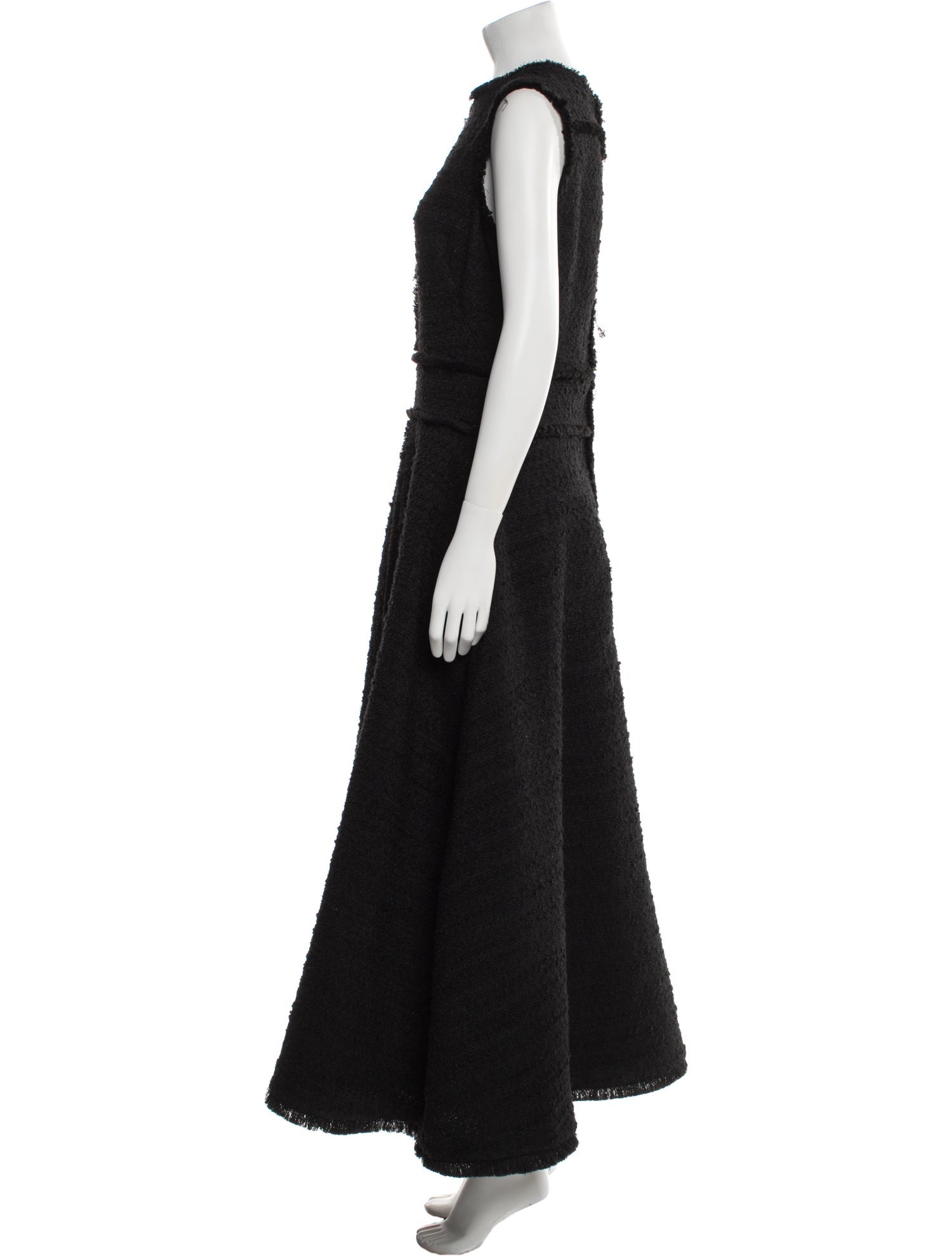 Safiyaa Mock Neck Long Dress