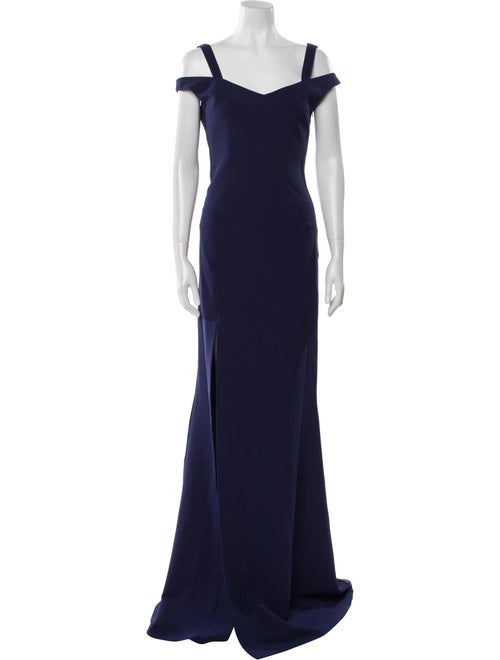 Safiyaa Square Neckline Long Dress