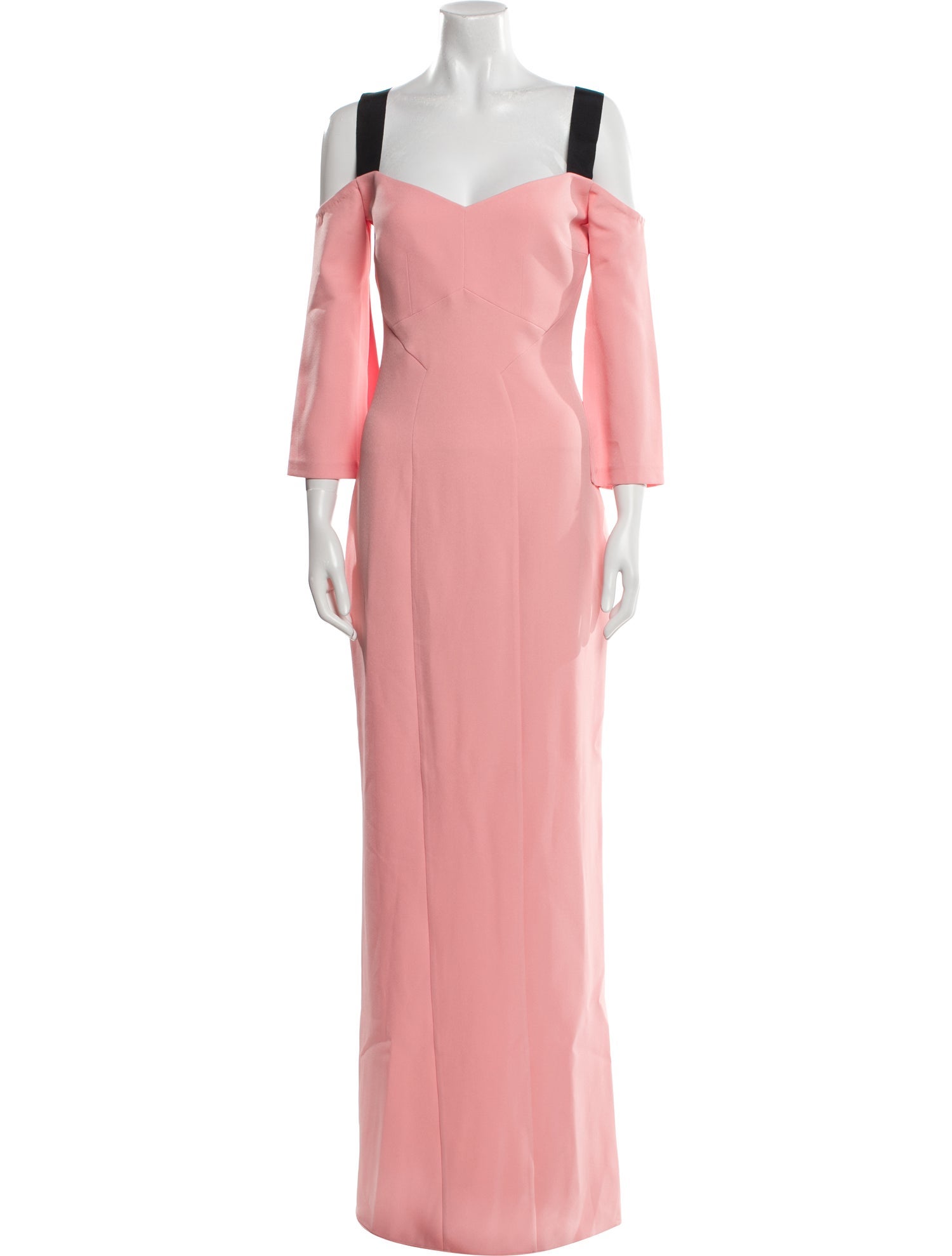 Safiyaa Square Neckline Long Dress