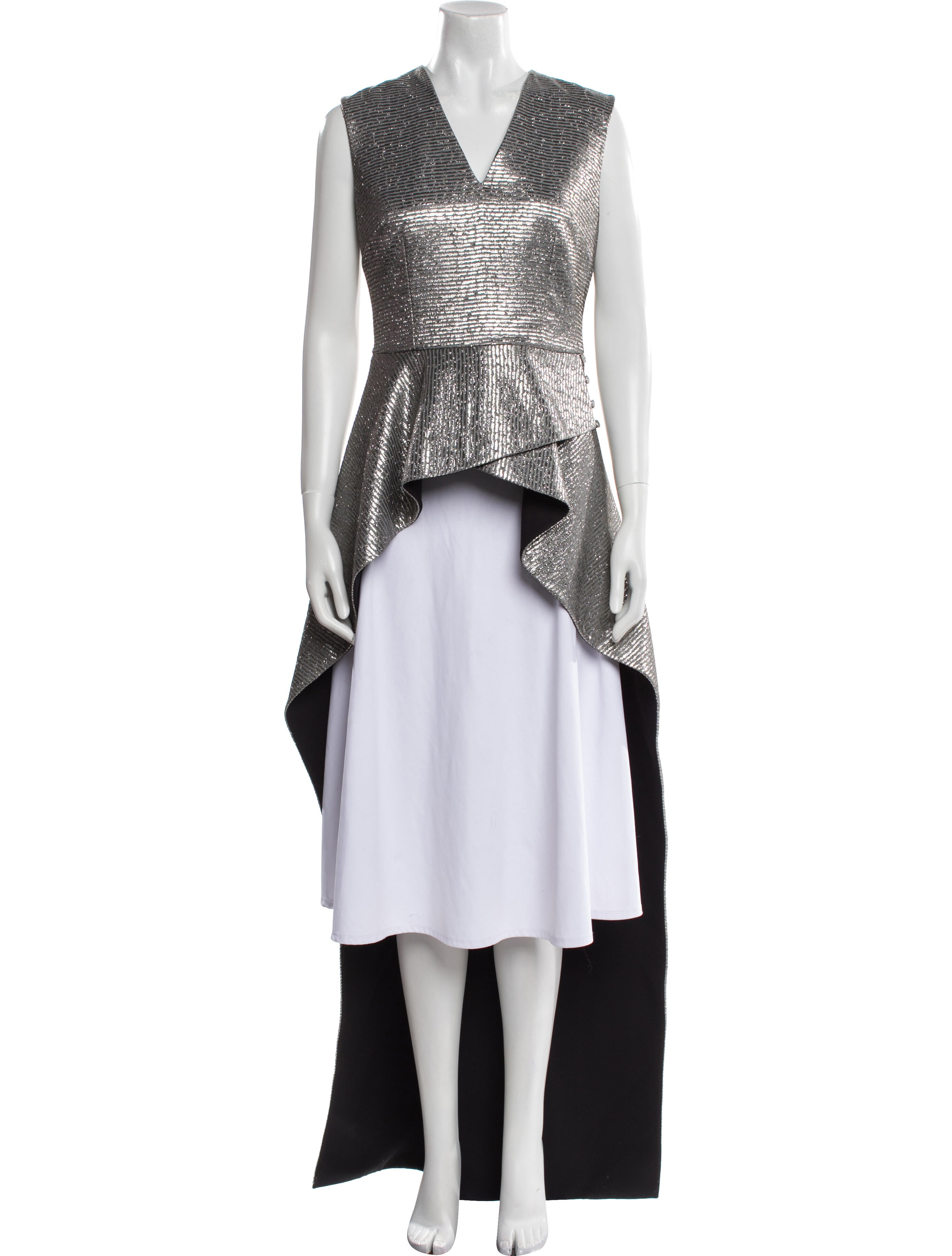 Safiyaa Animal Print Long Dress