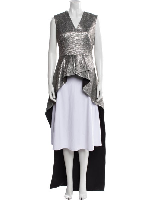 Safiyaa Animal Print Long Dress