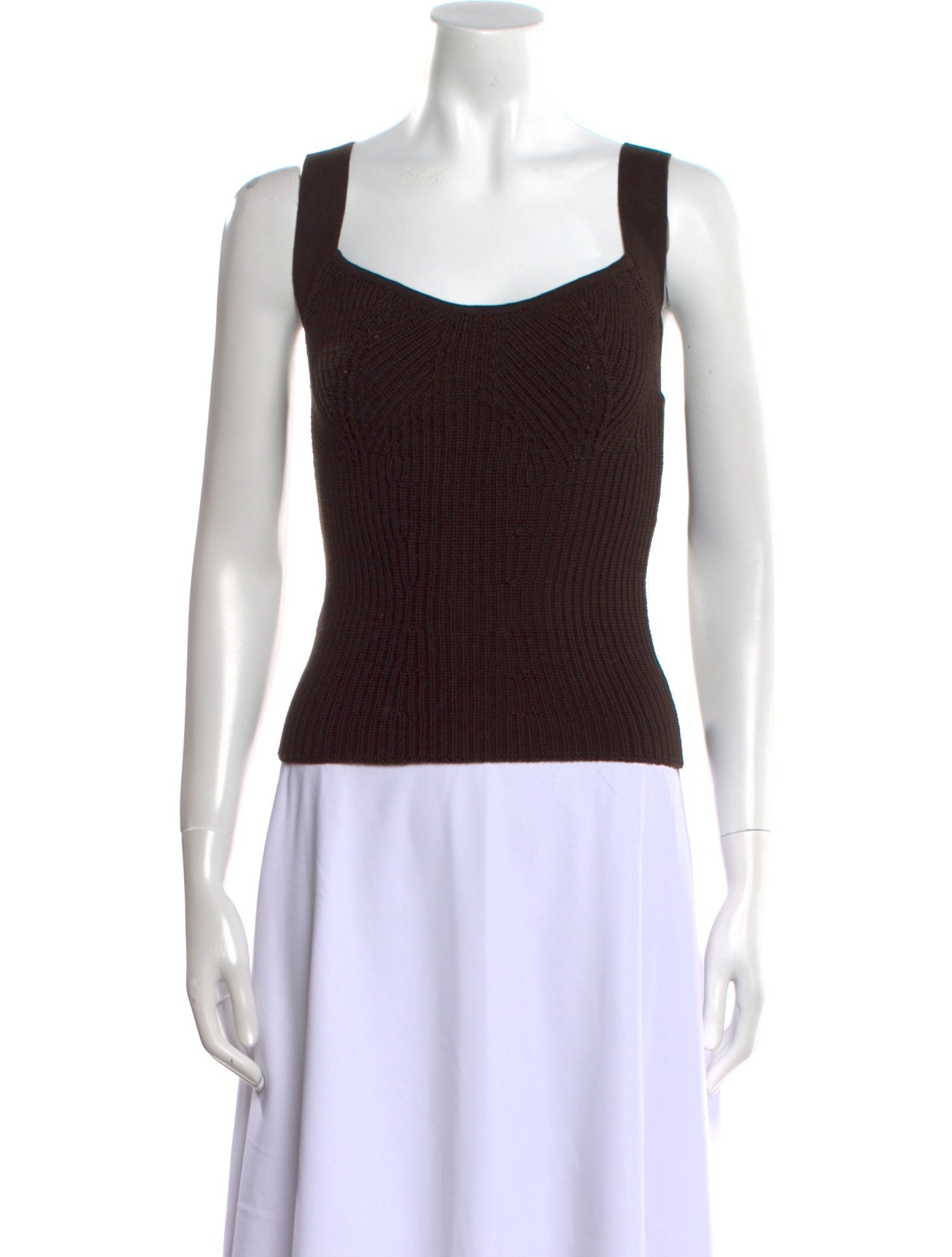 Safiyaa Square Neckline Sweater