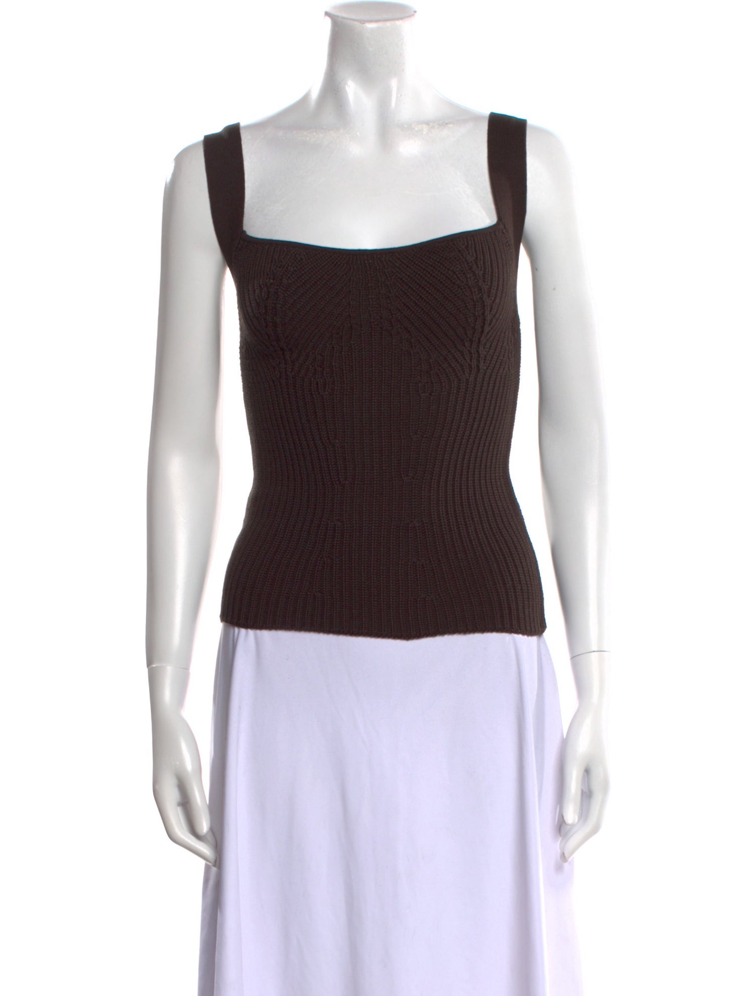 Safiyaa Square Neckline Sweater