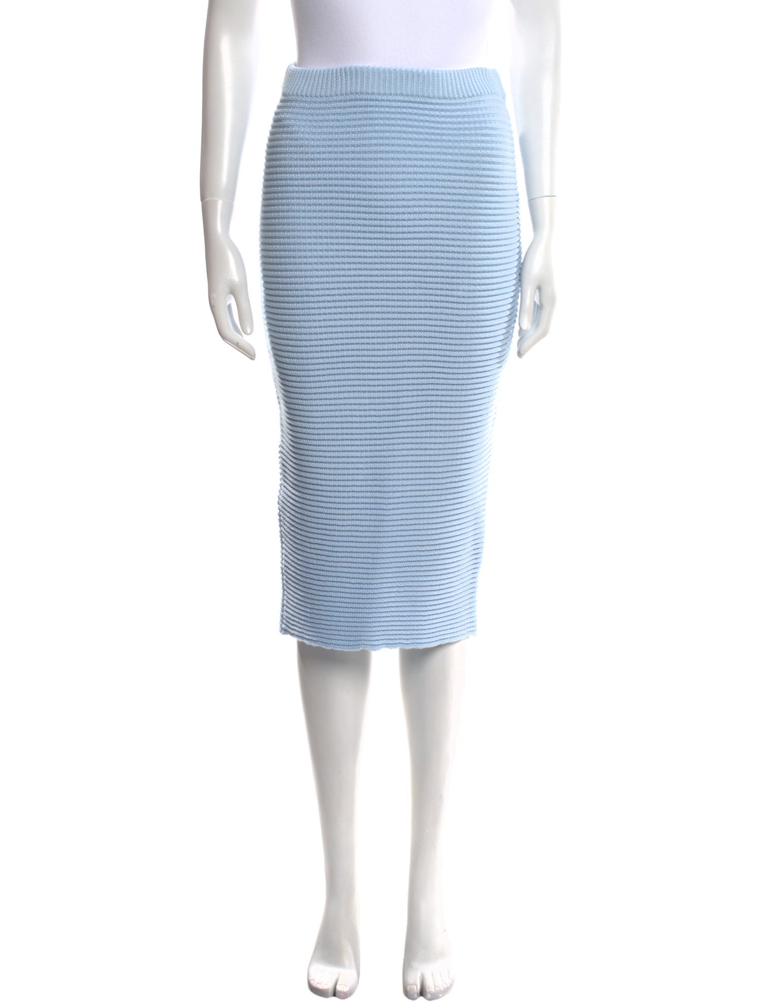 Safiyaa Striped Knee-Length Skirt w/ Tags