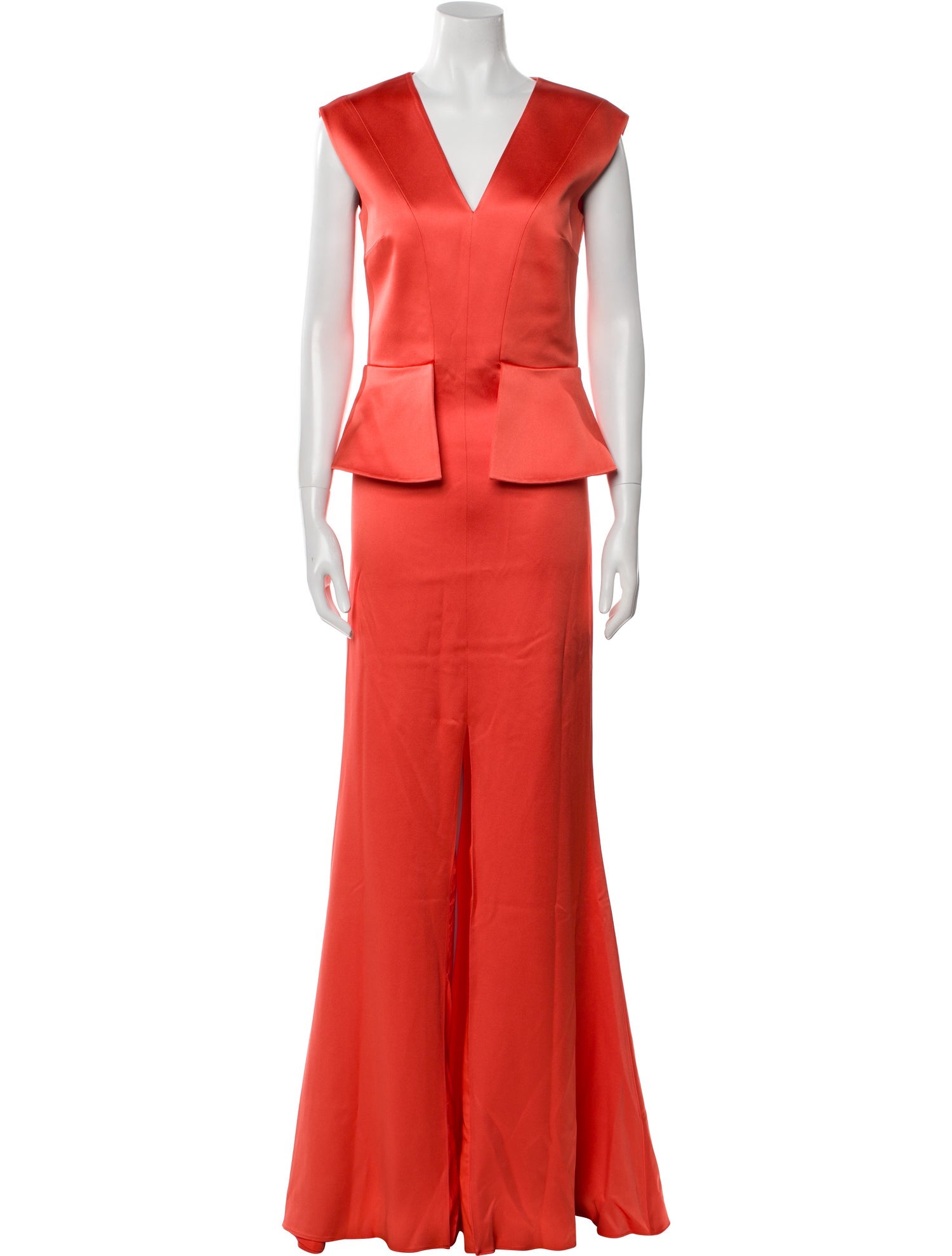 Safiyaa V-Neck Long Dress