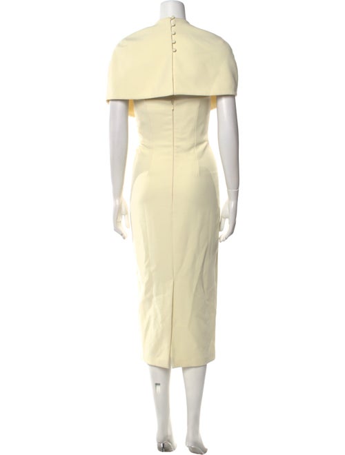 Safiyaa V-Neck Midi Length Dress