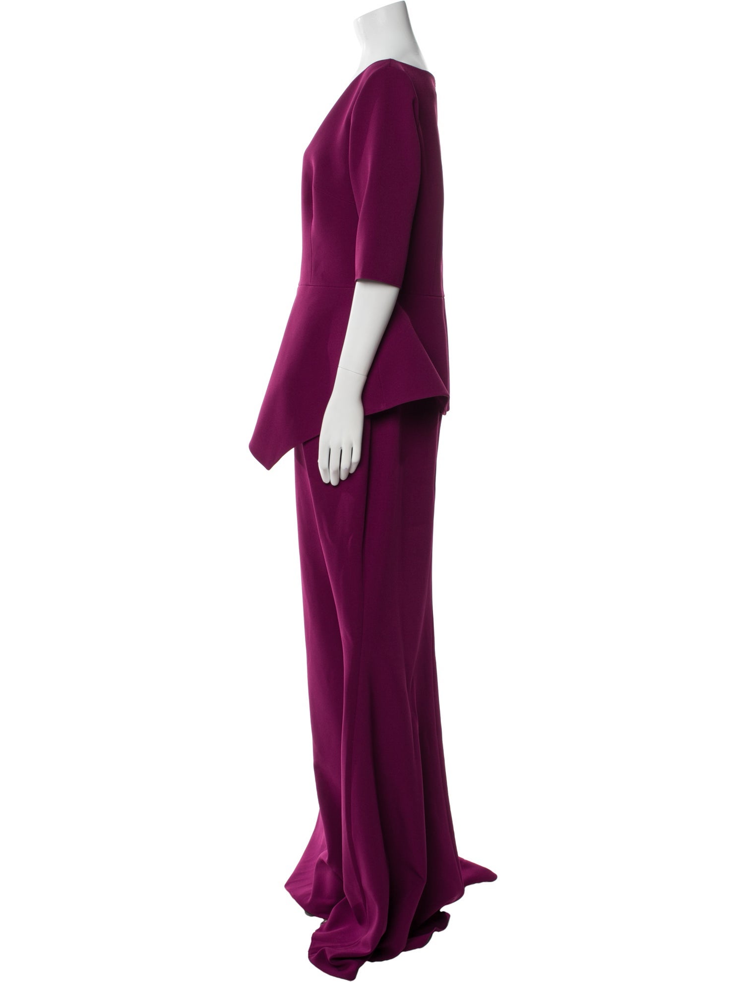 Safiyaa Bateau Neckline Long Dress