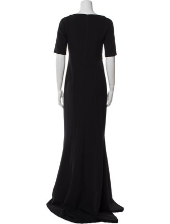 Safiyaa Square Neckline Long Dress