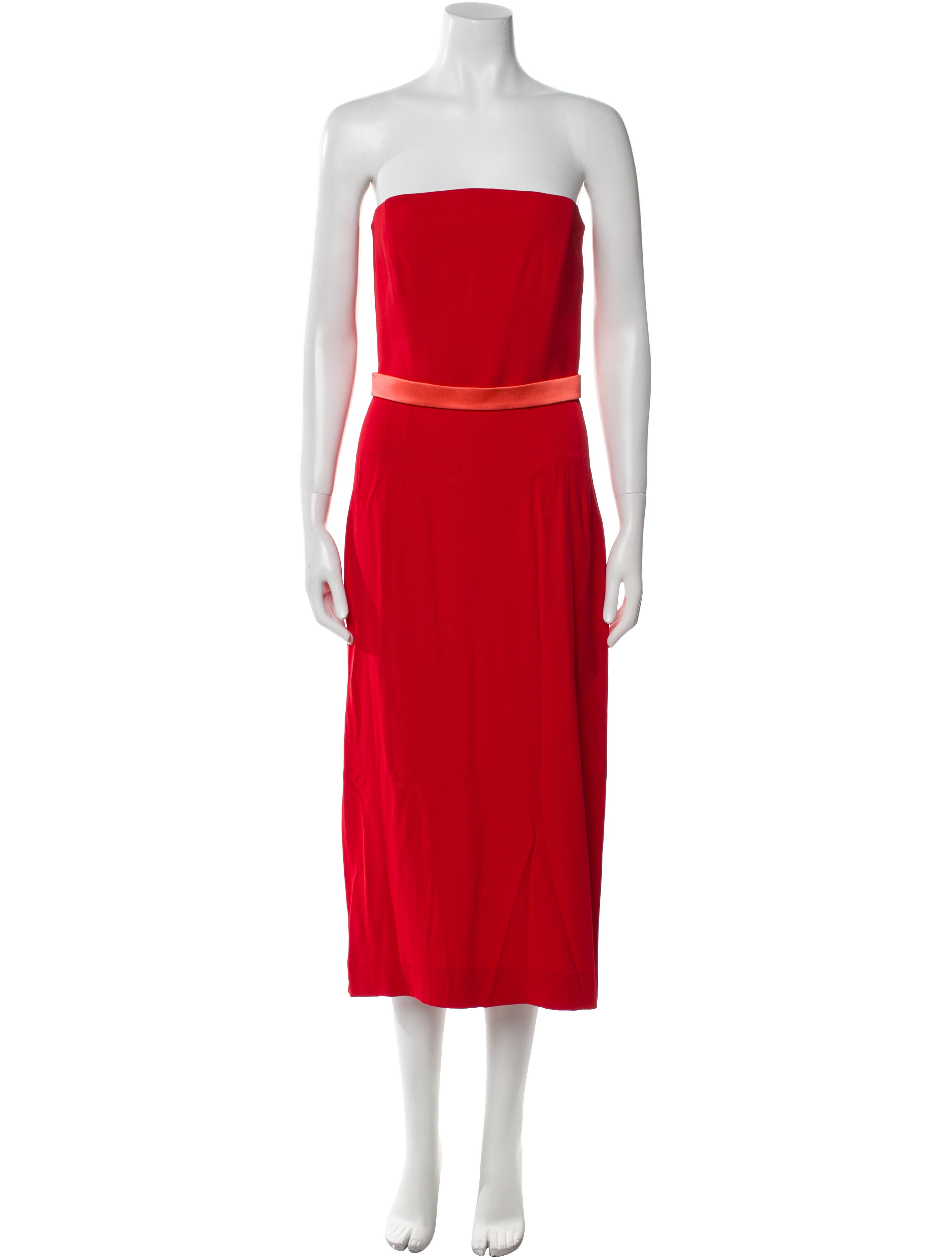 Safiyaa Strapless Knee-Length Dress w/ Tags