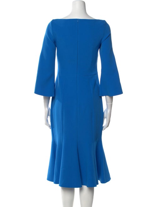 Safiyaa Bateau Neckline Midi Length Dress