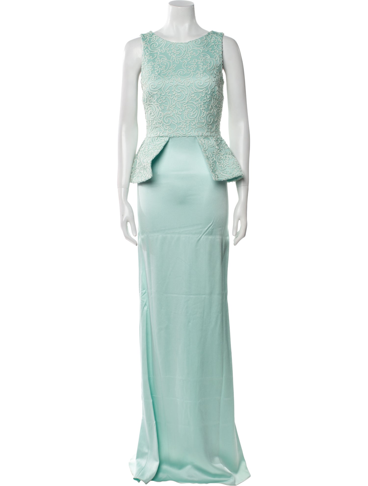 Safiyaa Bateau Neckline Long Dress w/ Tags