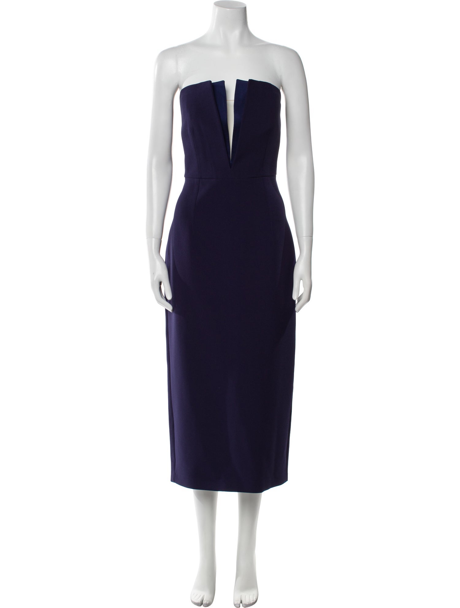 Safiyaa Strapless Midi Length Dress w/ Tags