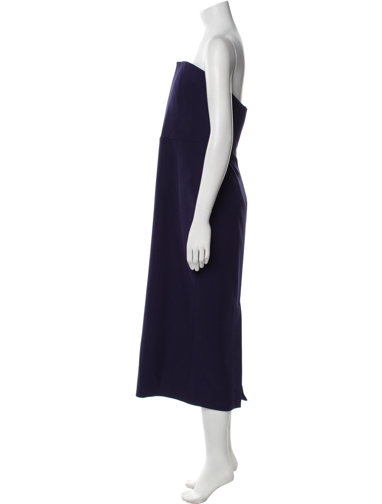 Safiyaa Strapless Midi Length Dress w/ Tags